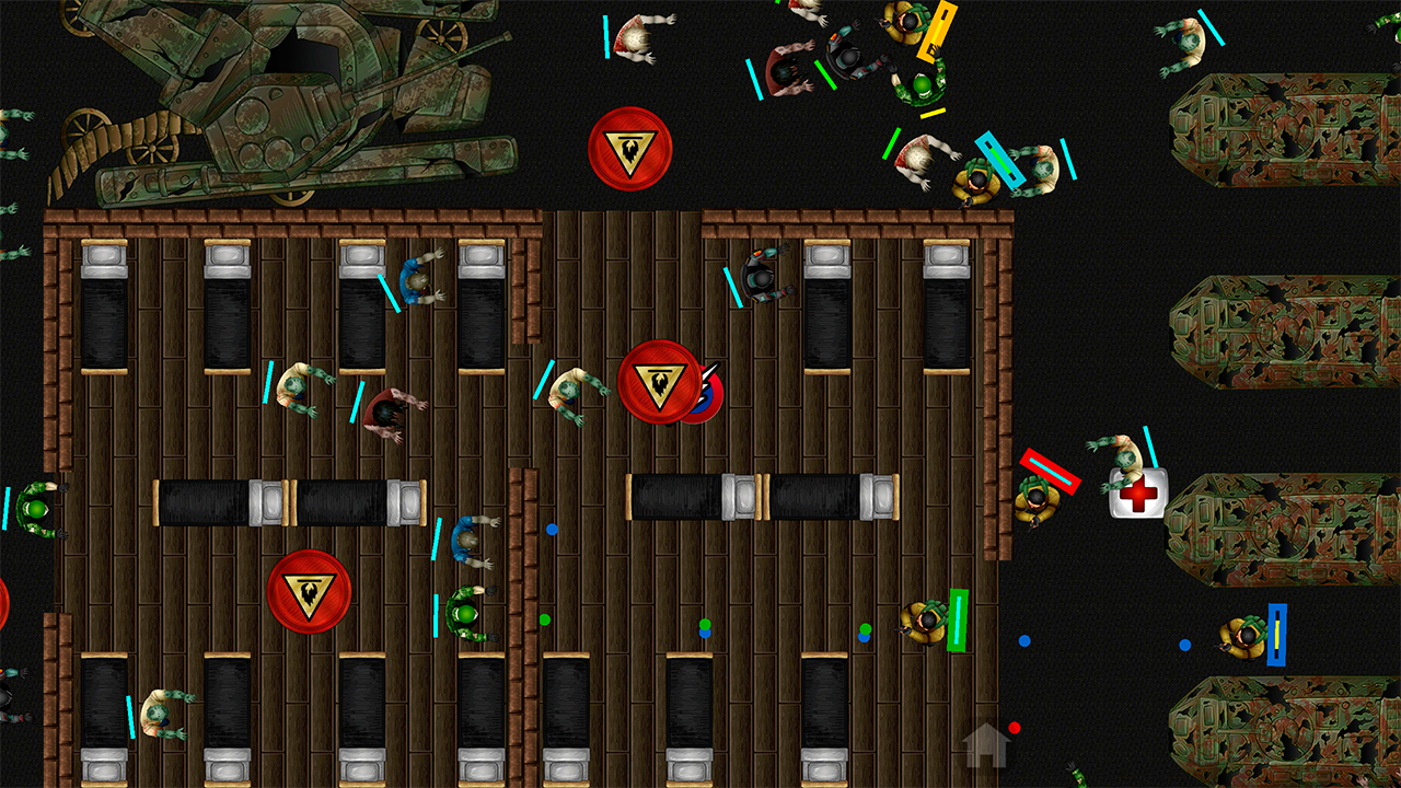 اسکرین شات 8 بازی Zombie games 2 3 4 5 6 players
