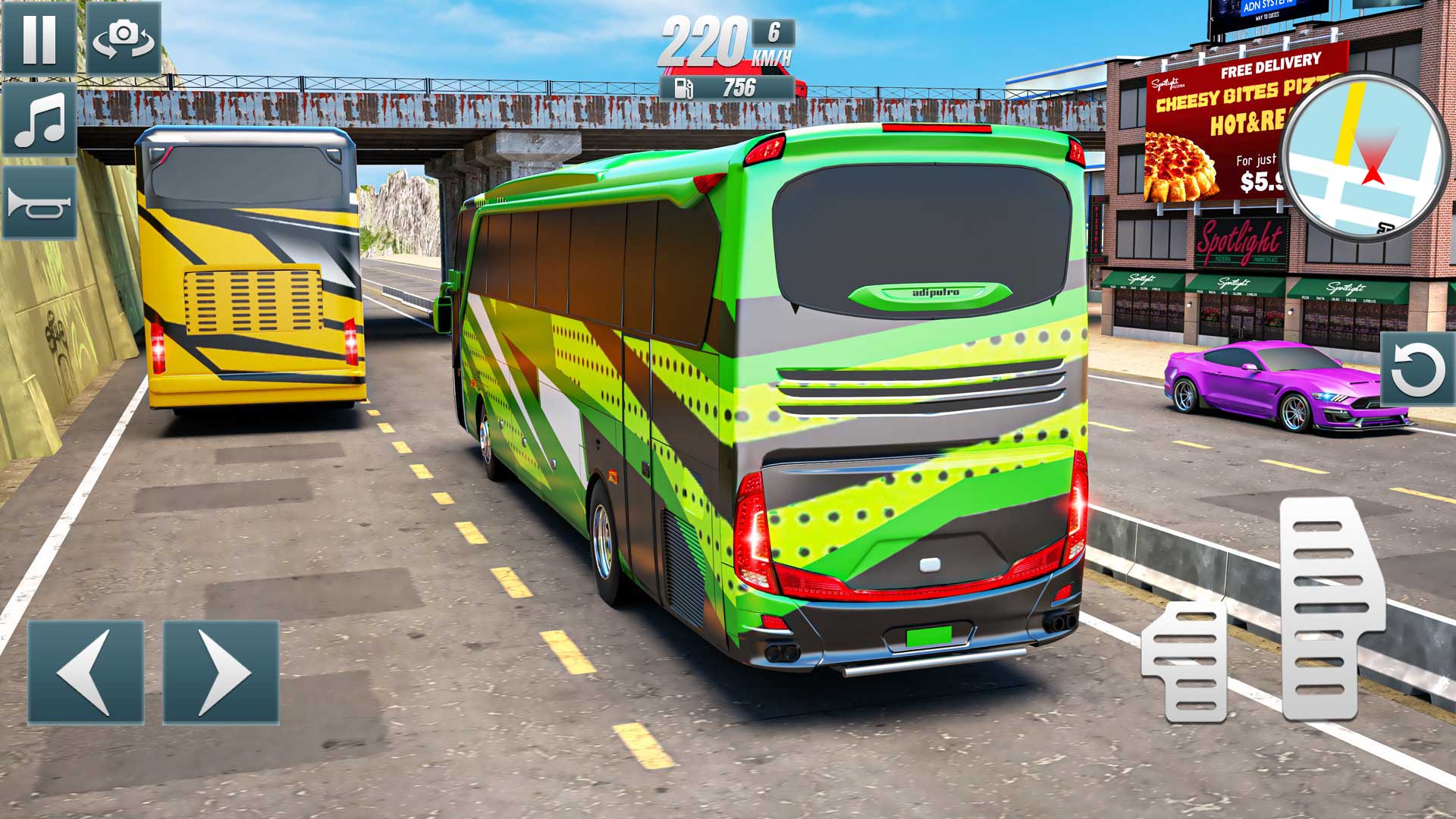 اسکرین شات 4 برنامه Bus Simulator Games: Bus Games