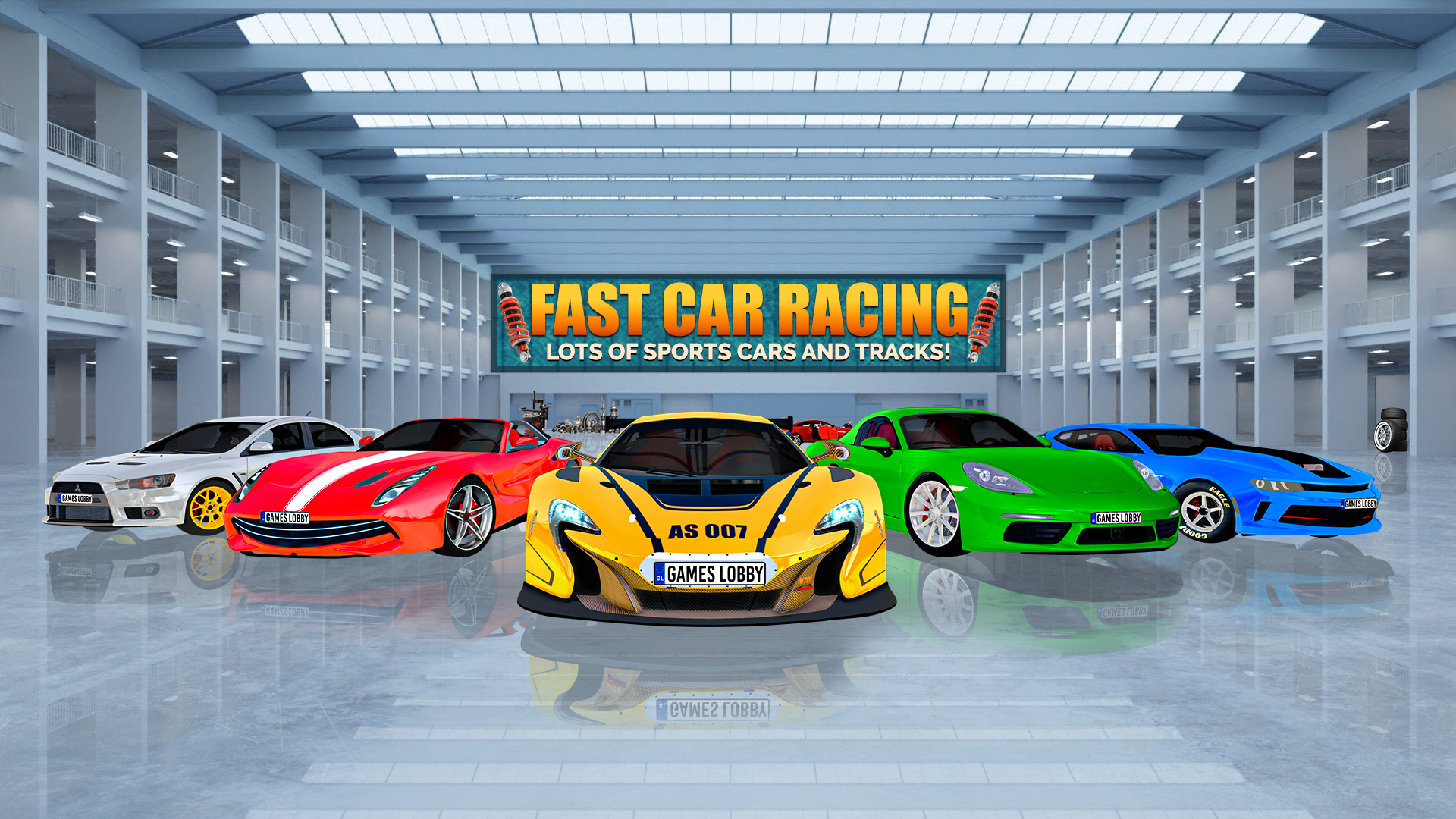 اسکرین شات 2 بازی Race Car Games - Car Racing