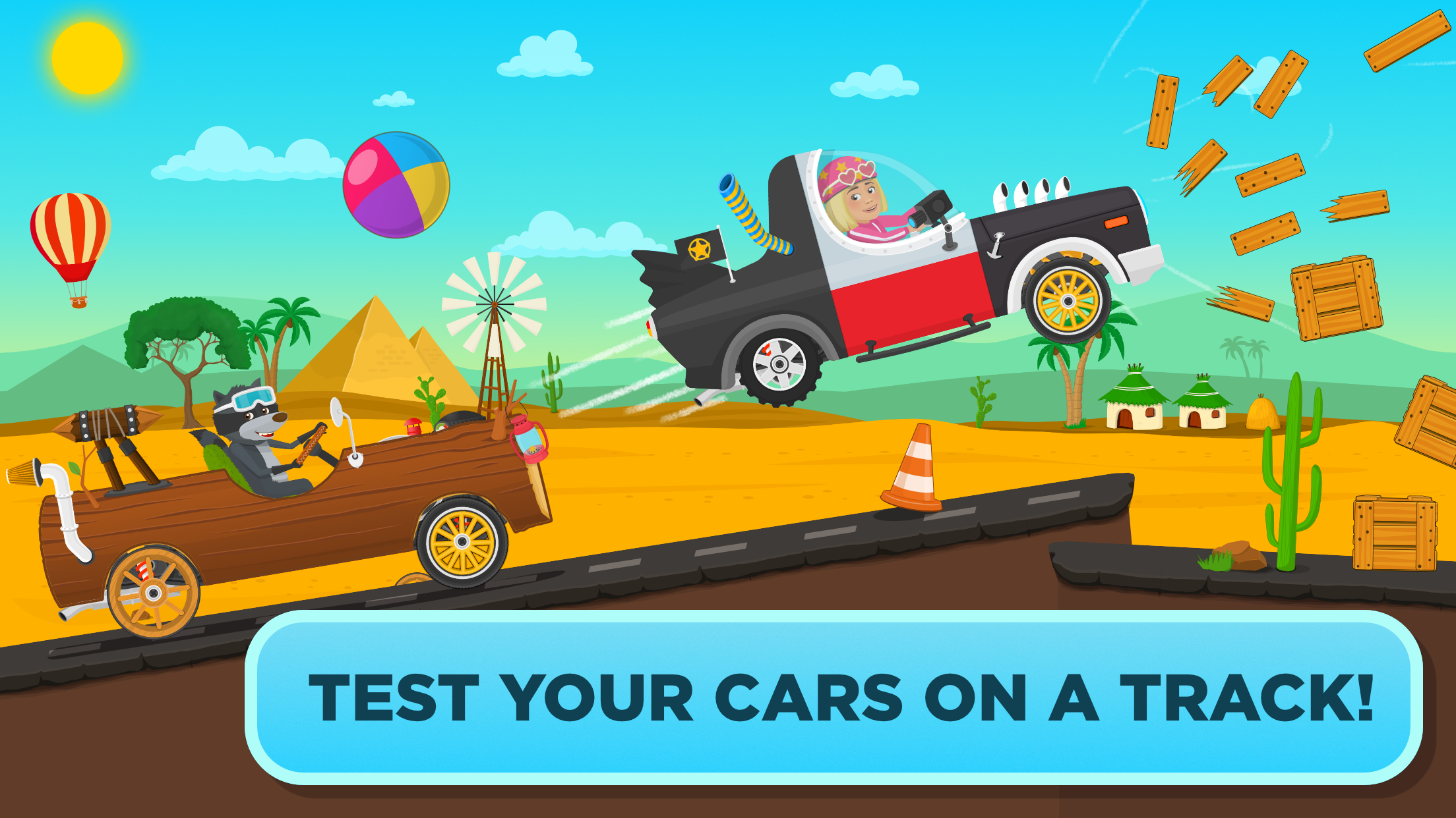اسکرین شات 2 بازی Racing for kids - cars & games