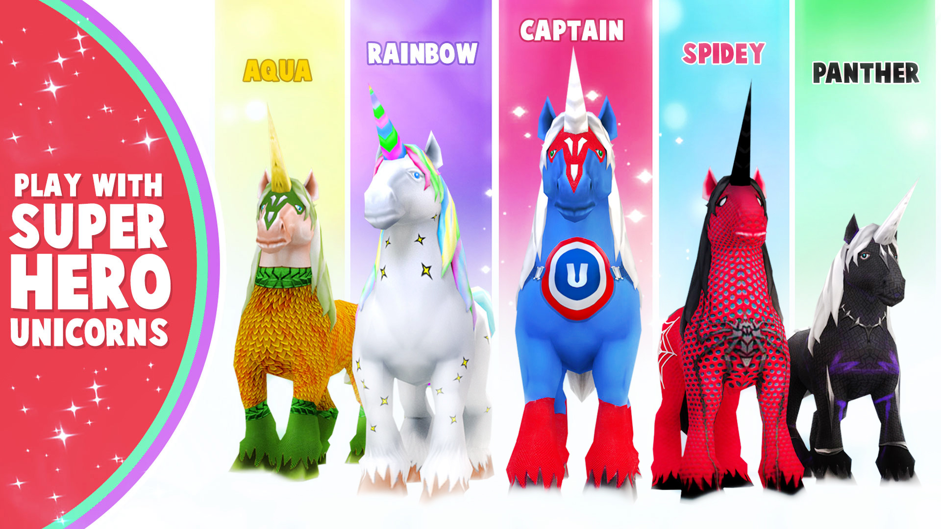 اسکرین شات 6 بازی Unicorn Runner 3D - Super Magical Runner Adventure