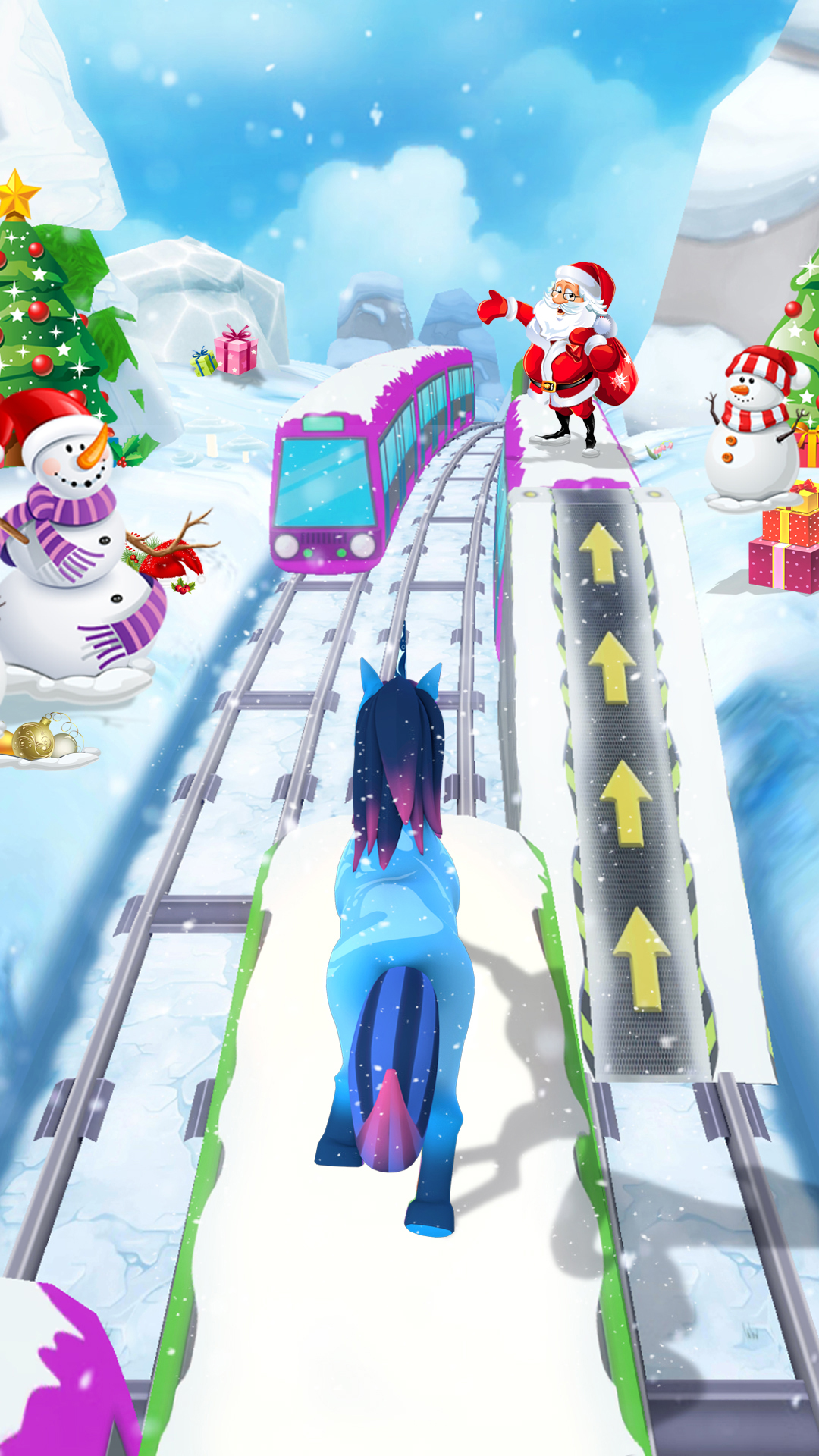 اسکرین شات 3 بازی Unicorn Runner 3D - Super Magical Runner Adventure