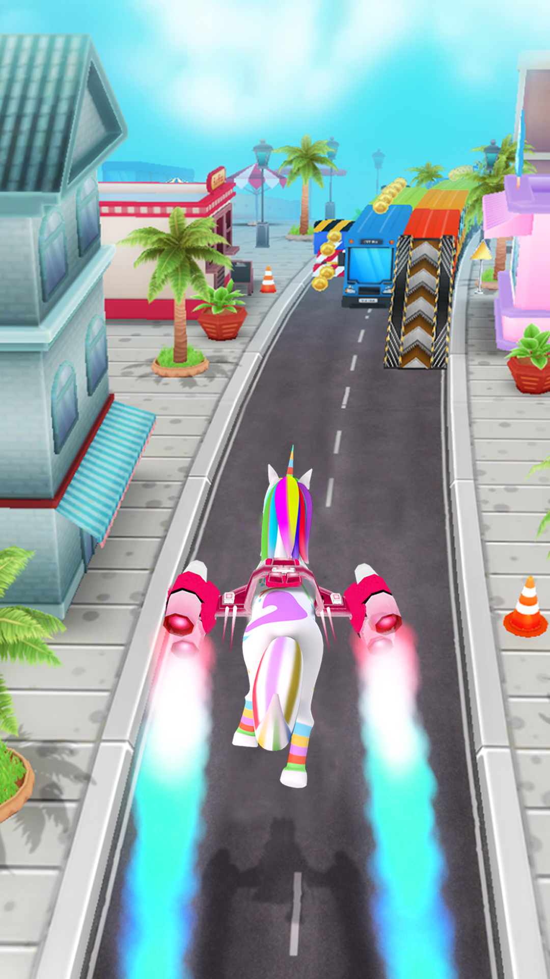 اسکرین شات 7 بازی Unicorn Runner 3D - Super Magical Runner Adventure