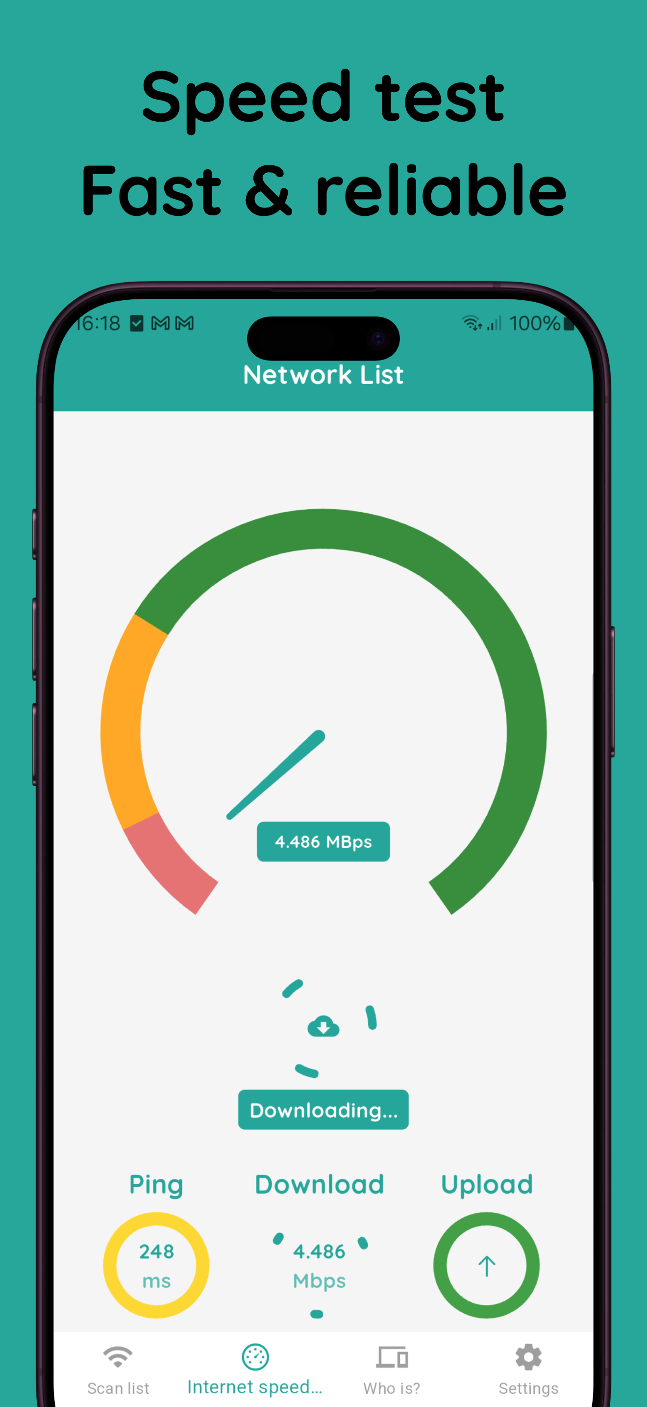 اسکرین شات 4 برنامه Wifi password connect