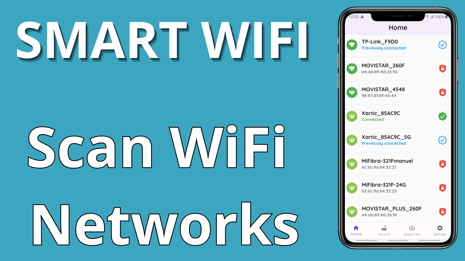 اسکرین شات 1 برنامه Wifi Password Auto