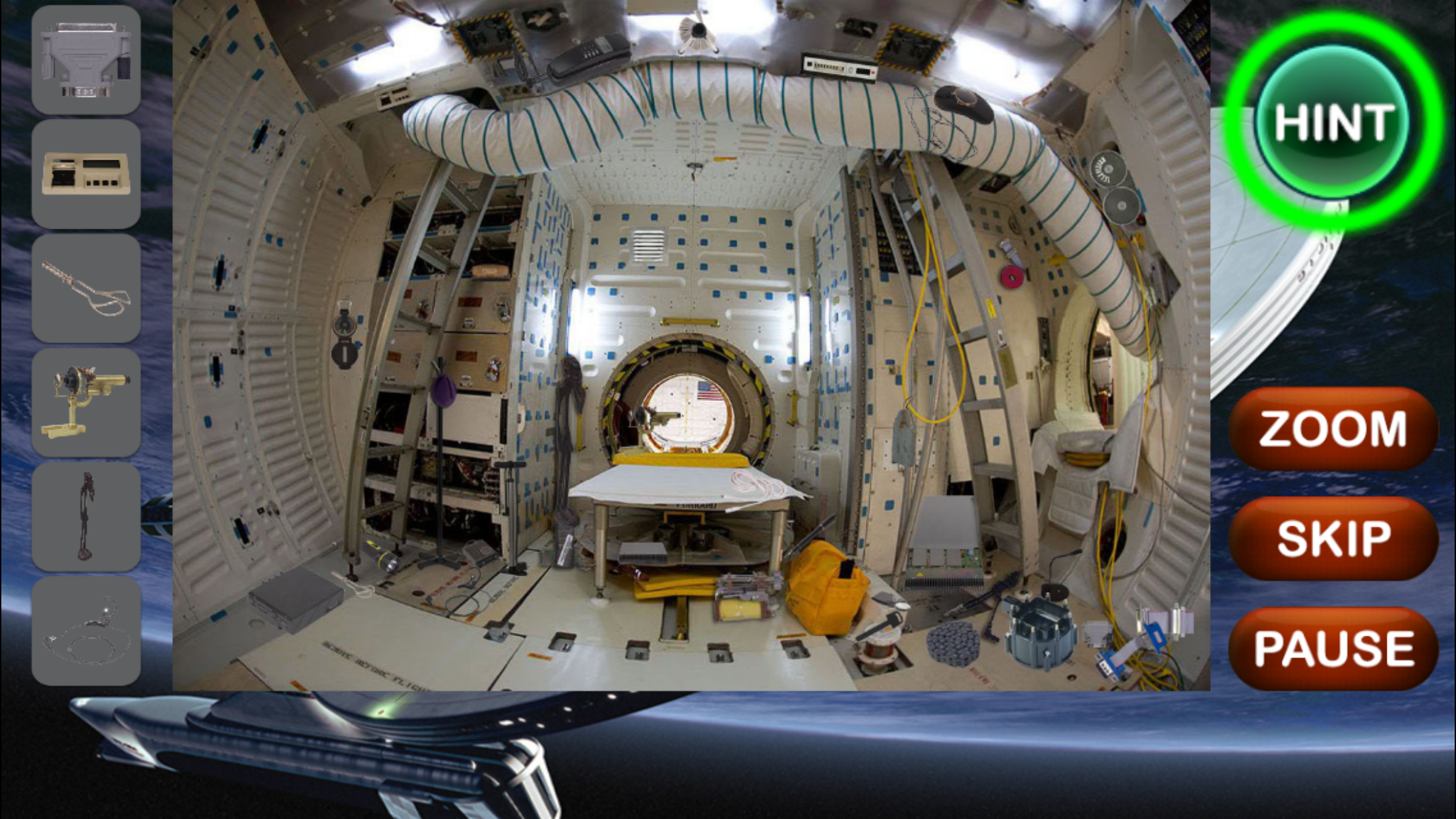 اسکرین شات 4 بازی Astronaut Hidden Objects