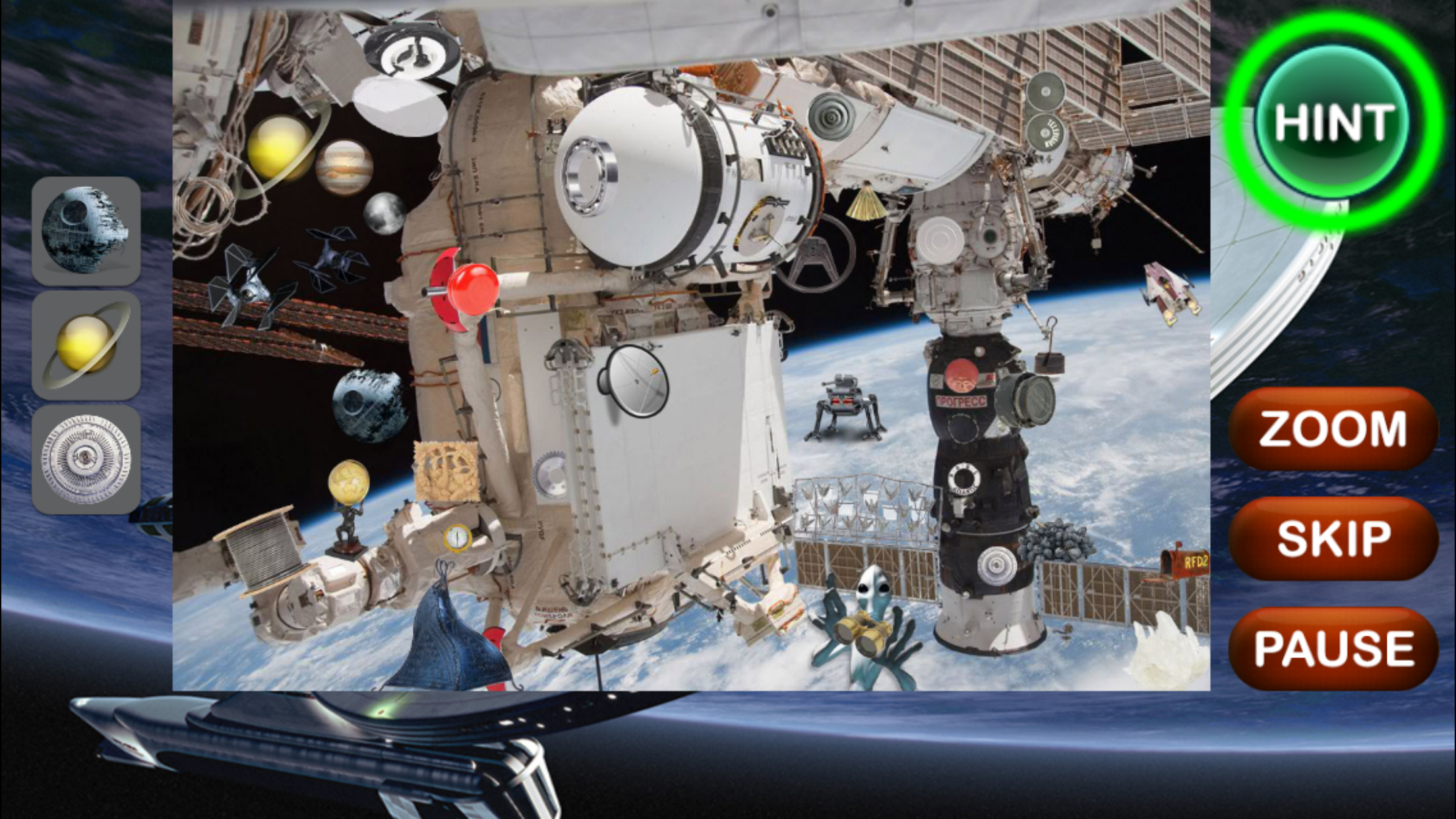 اسکرین شات 1 بازی Astronaut Hidden Objects