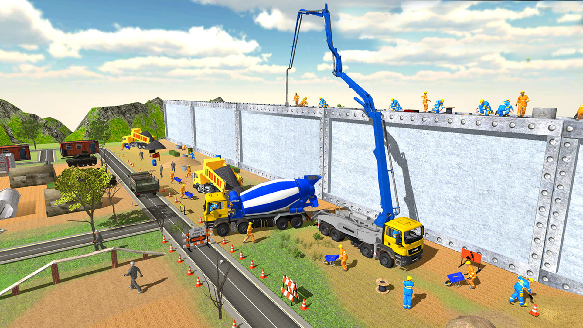 اسکرین شات 7 بازی City Border Wall Construction