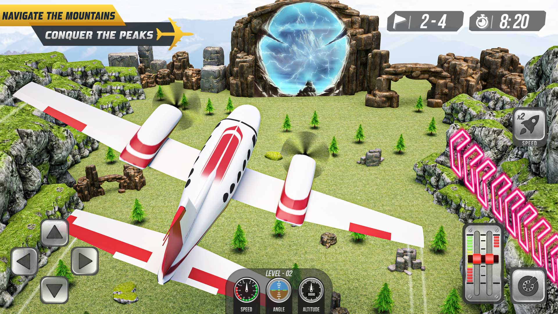 اسکرین شات 2 بازی Airplane Simulator Plane Games