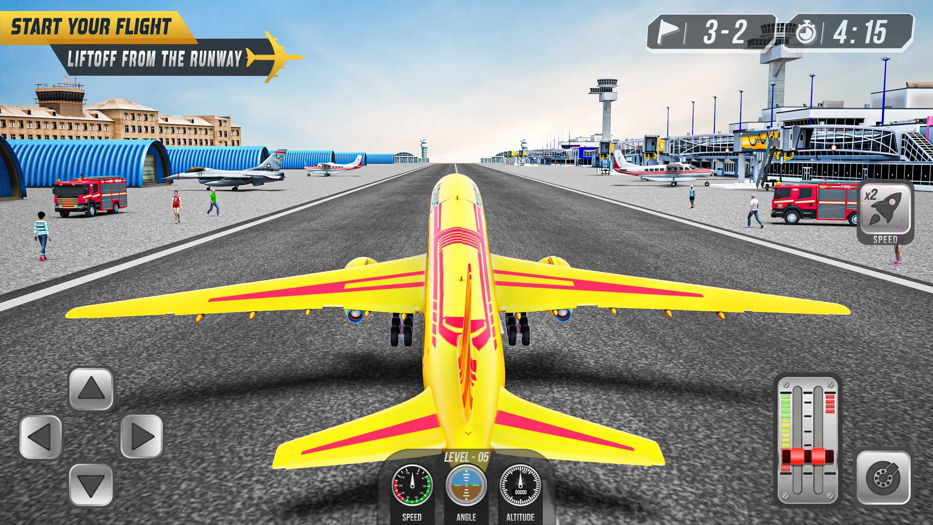 اسکرین شات 6 بازی Airplane Simulator Plane Games