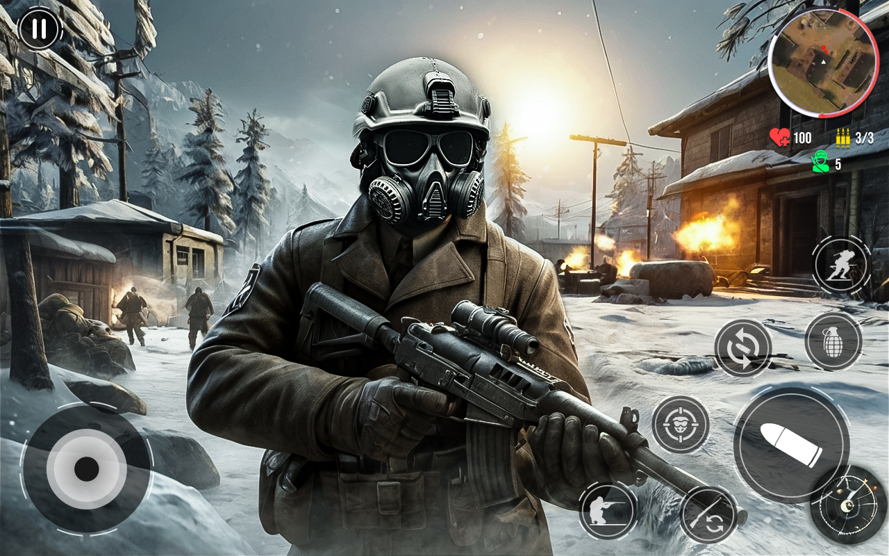اسکرین شات 3 بازی Call of WW2: Honor Of Heroes