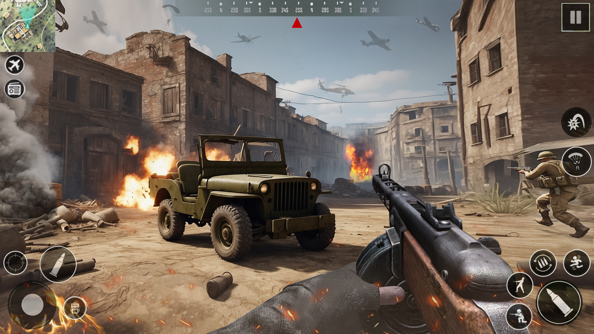 اسکرین شات 3 بازی Call of WW2: Honor Of Duty
