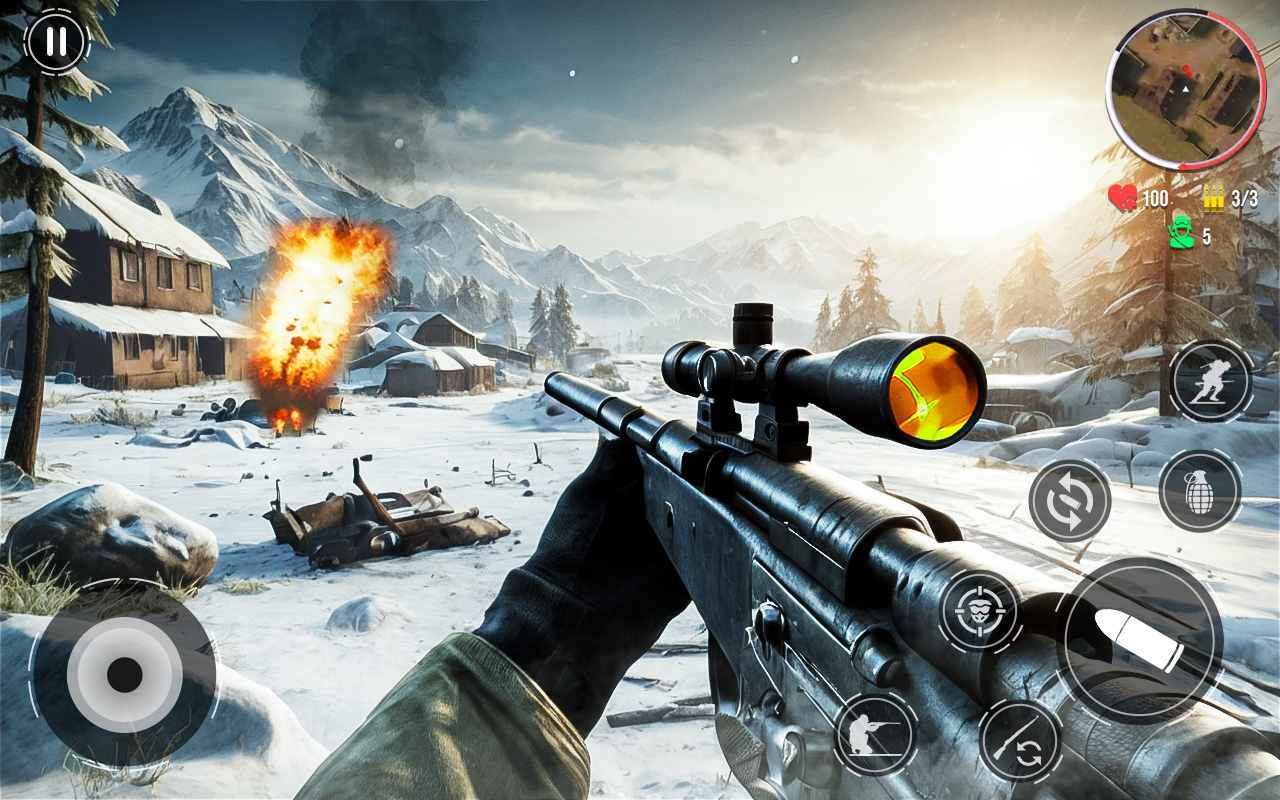 اسکرین شات 2 بازی Call of WW2: Honor Of Heroes