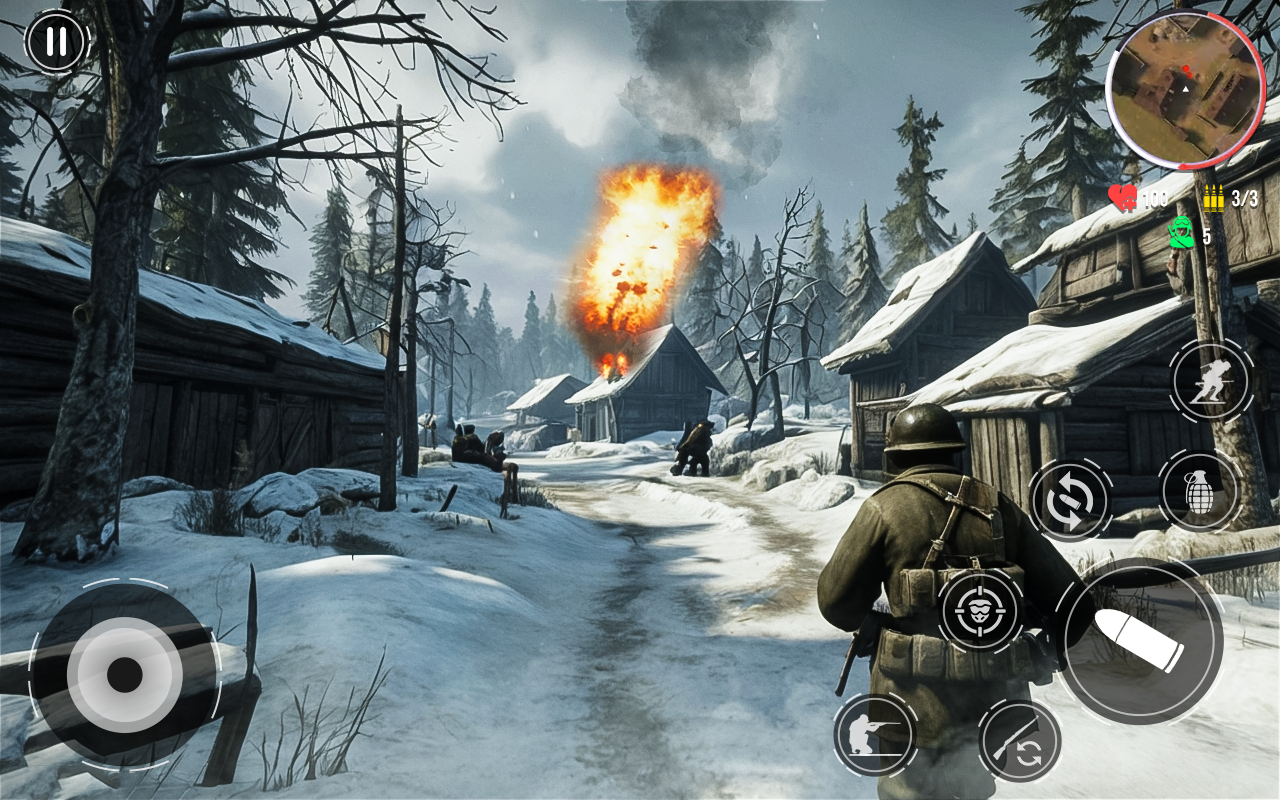 اسکرین شات 4 بازی Call of WW2: Honor Of Heroes