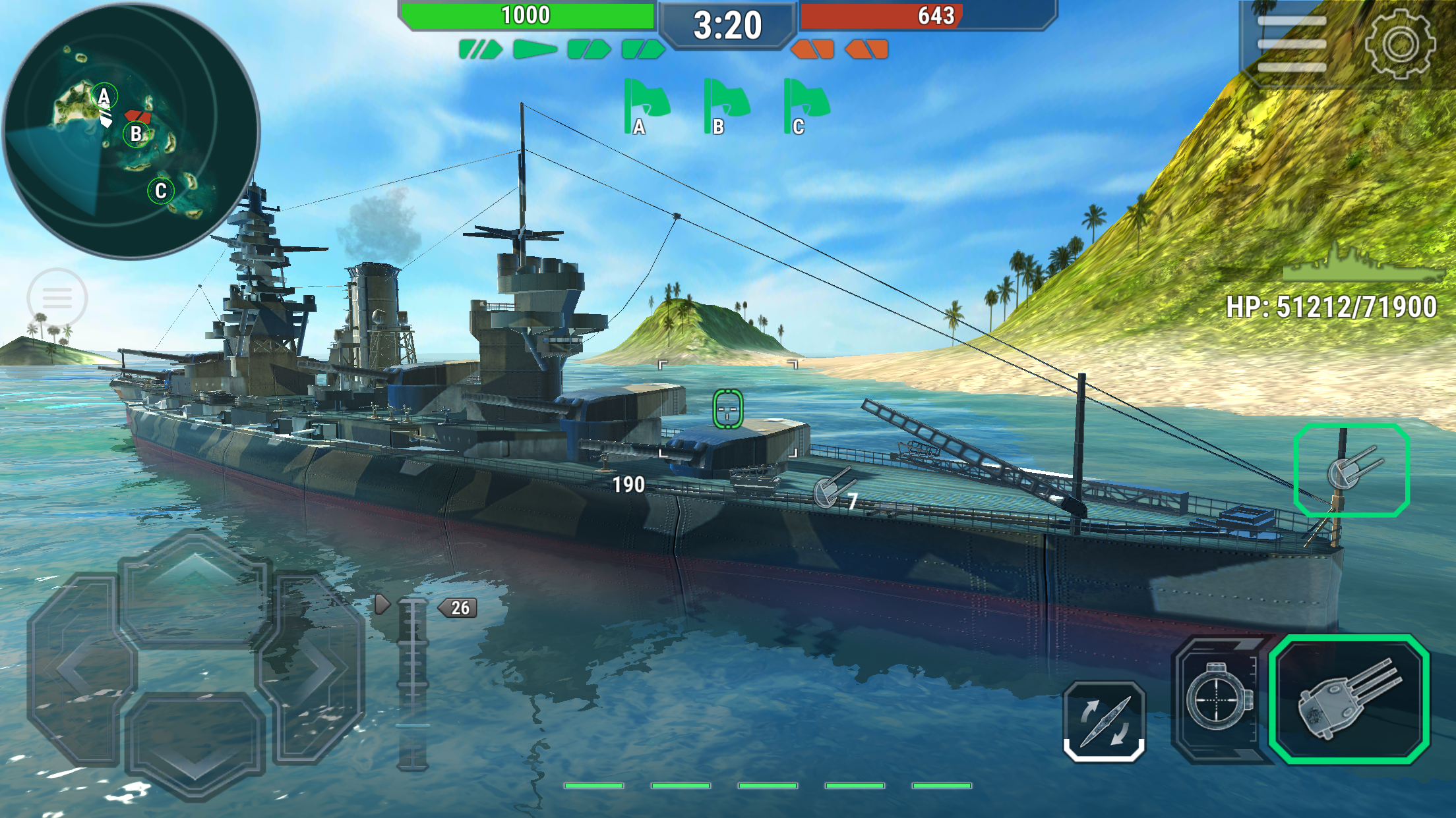اسکرین شات 2 بازی Warships Universe Naval Battle
