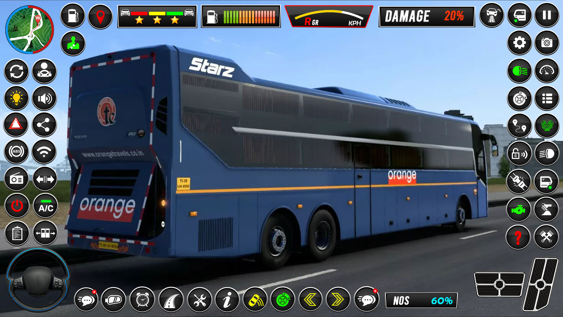 اسکرین شات 5 بازی Bus Driving Game: Bus Games 3D