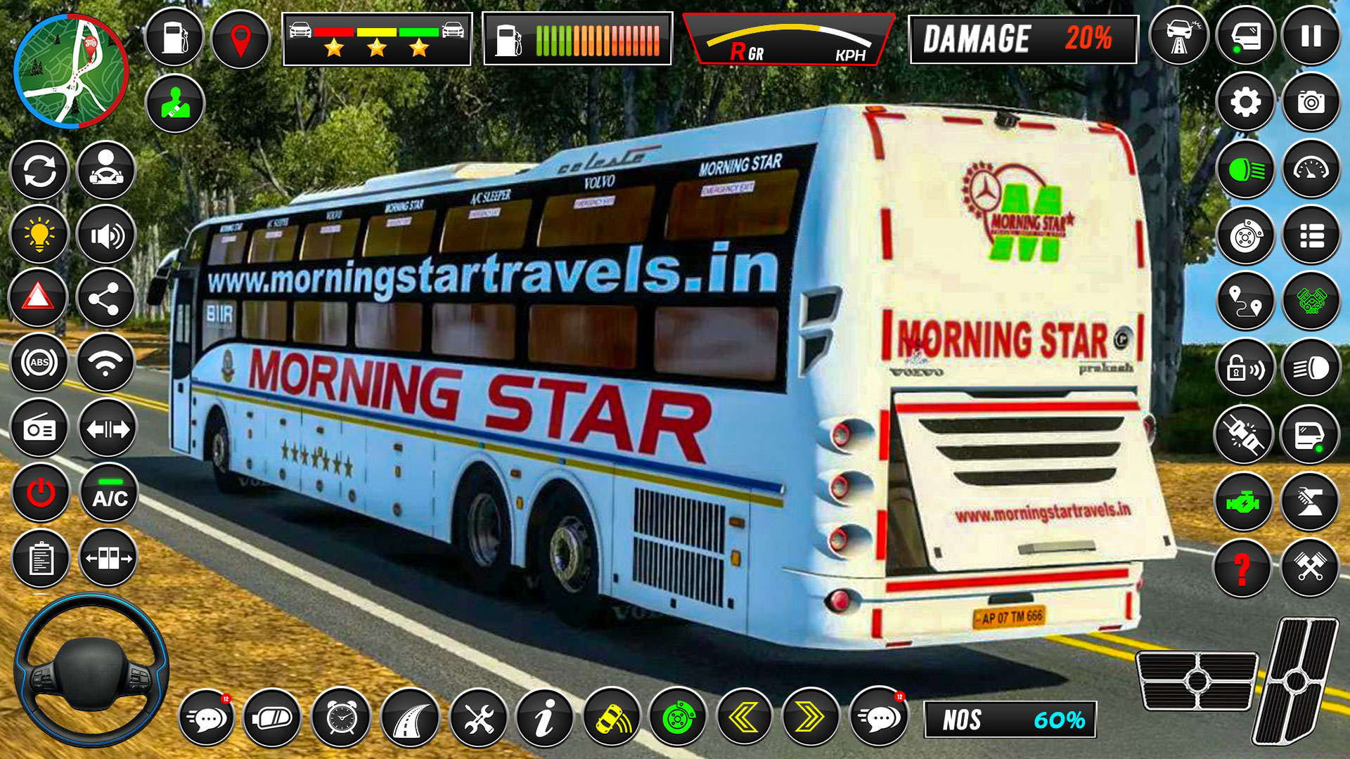 اسکرین شات 3 بازی Bus Driving Game: Bus Games 3D