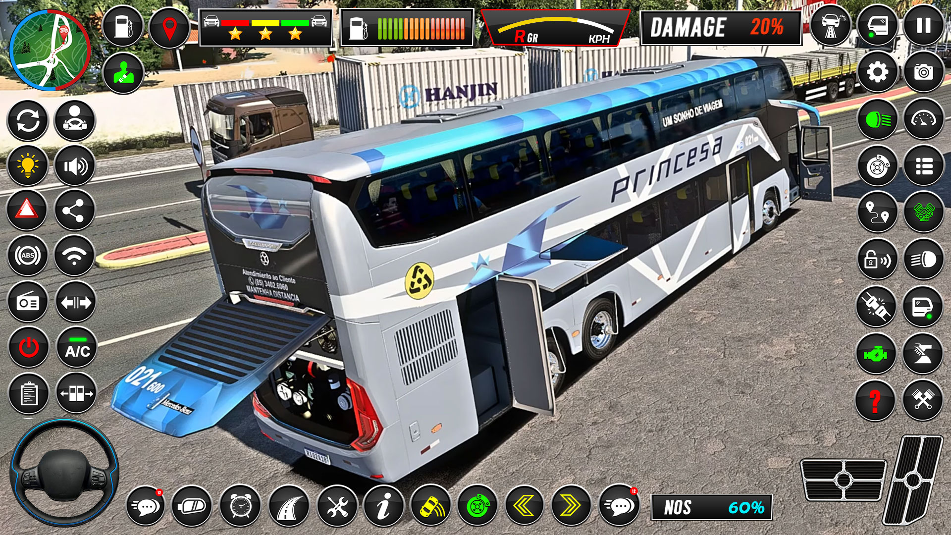 اسکرین شات 4 بازی Bus Driving Game: Bus Games 3D
