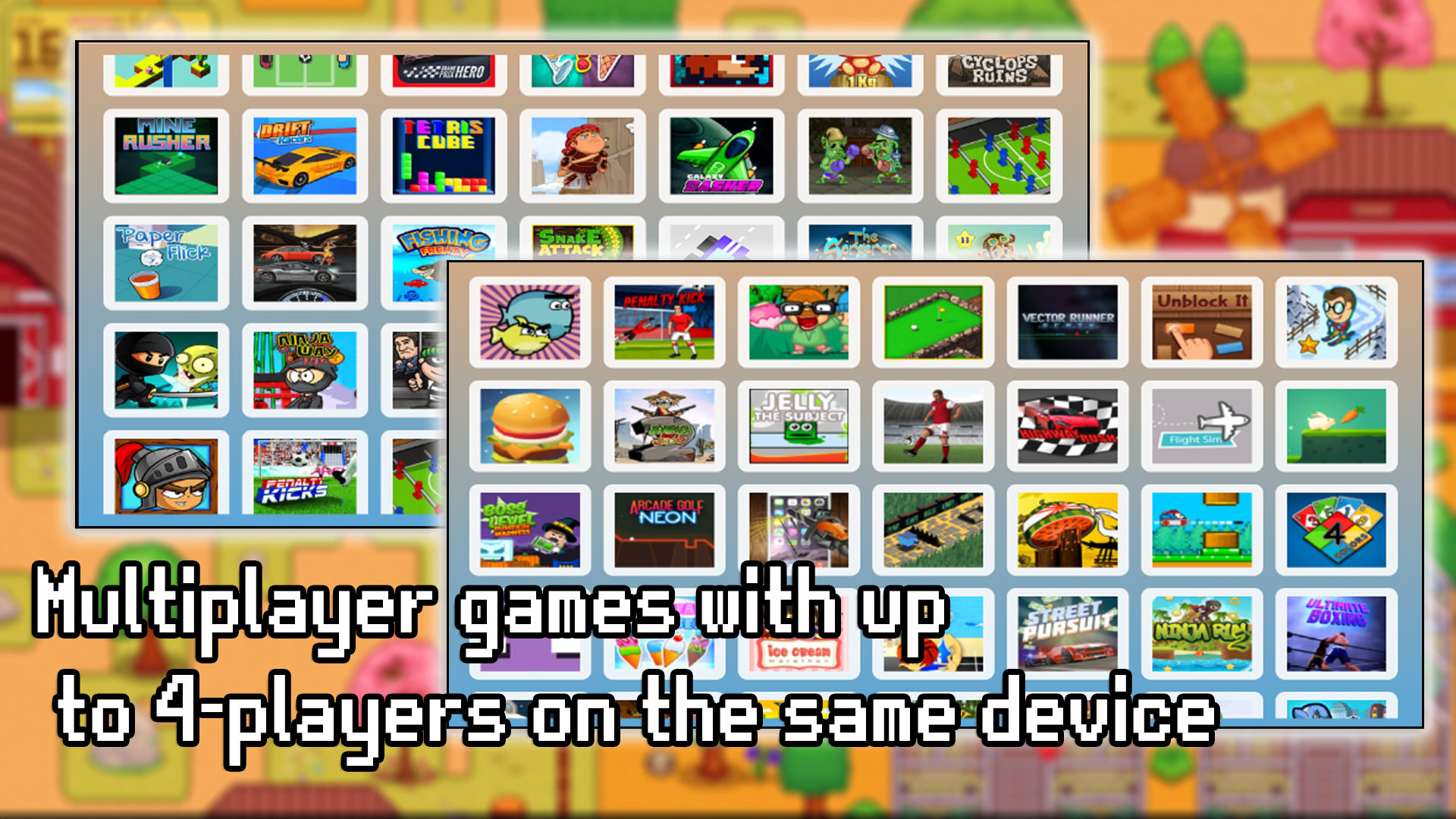اسکرین شات 2 بازی 1 2 3 Mini Games Multiplayer