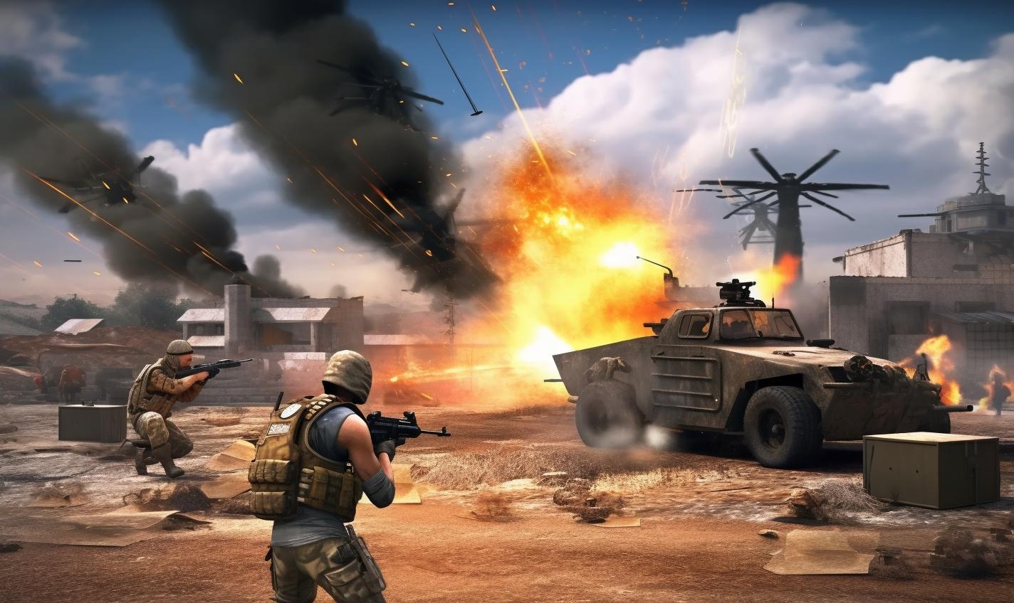 اسکرین شات 2 بازی Commando Gun War Shooting Game