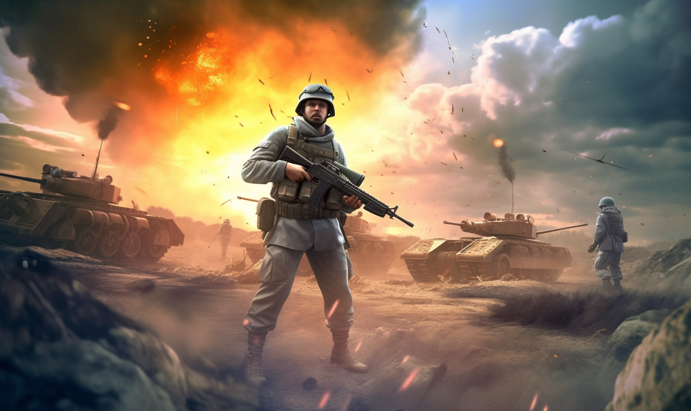 اسکرین شات 4 بازی Commando Gun War Shooting Game