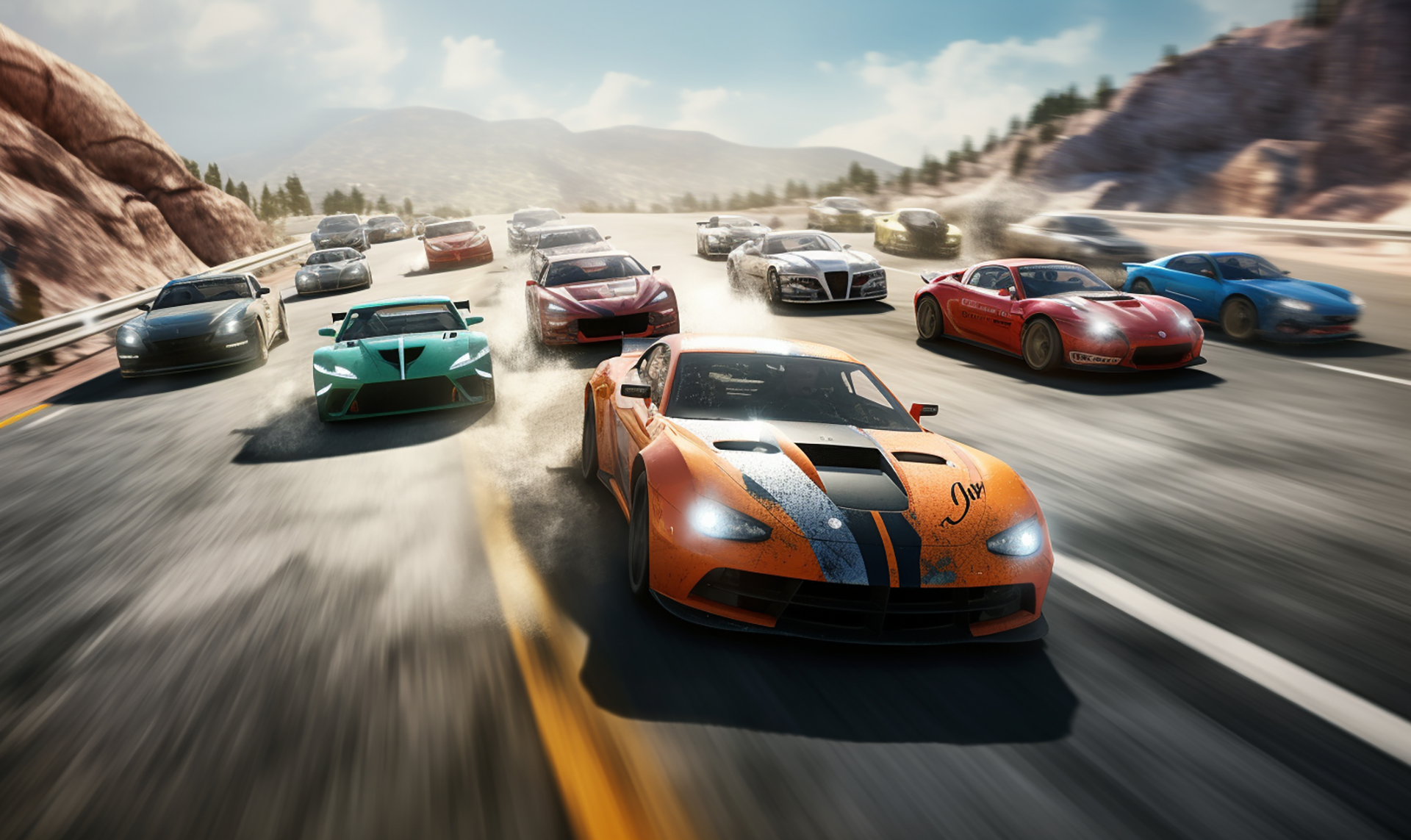 اسکرین شات 5 بازی Speed Racing 3D Simulation