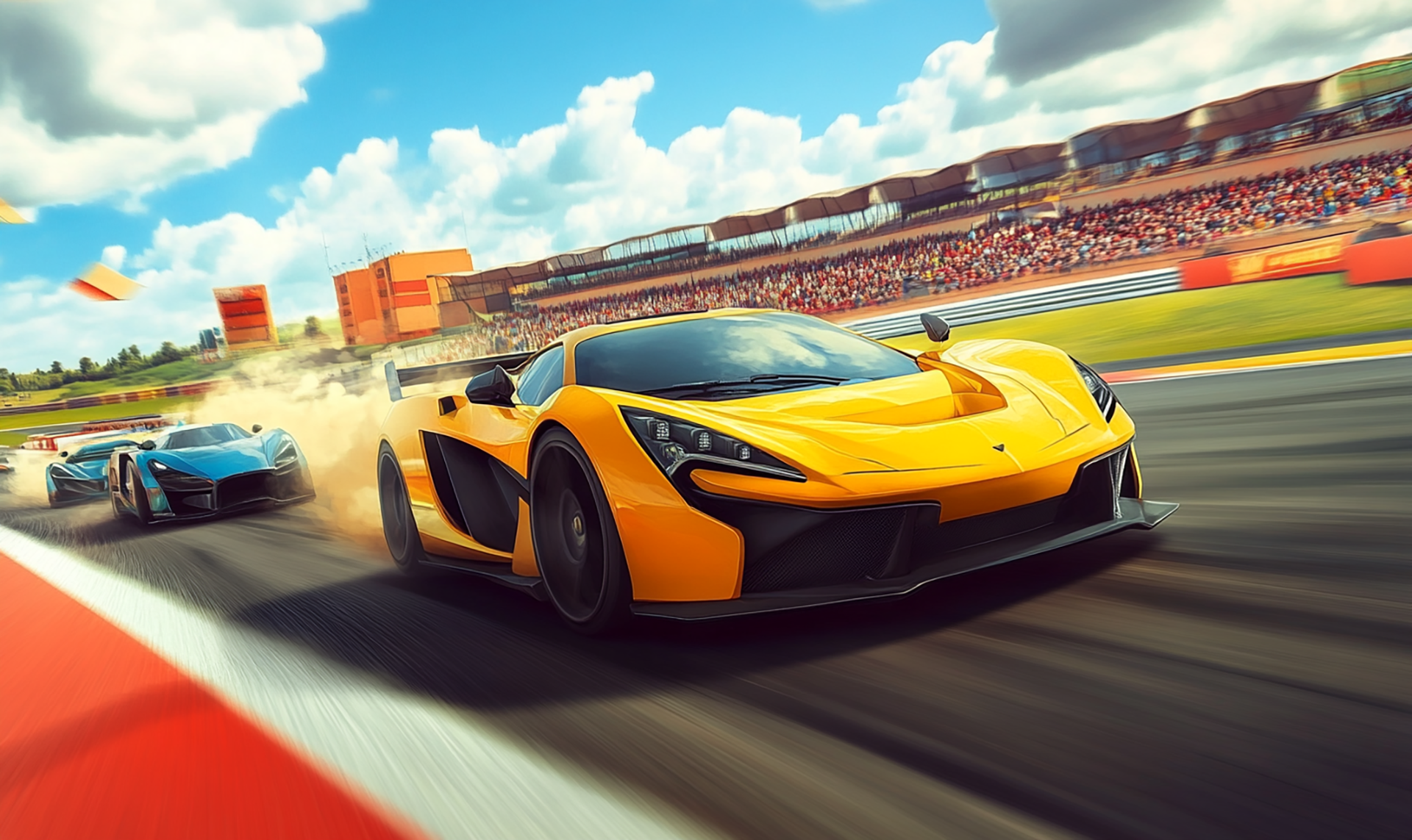 اسکرین شات 2 بازی Real Car Furious VR Racing Sim