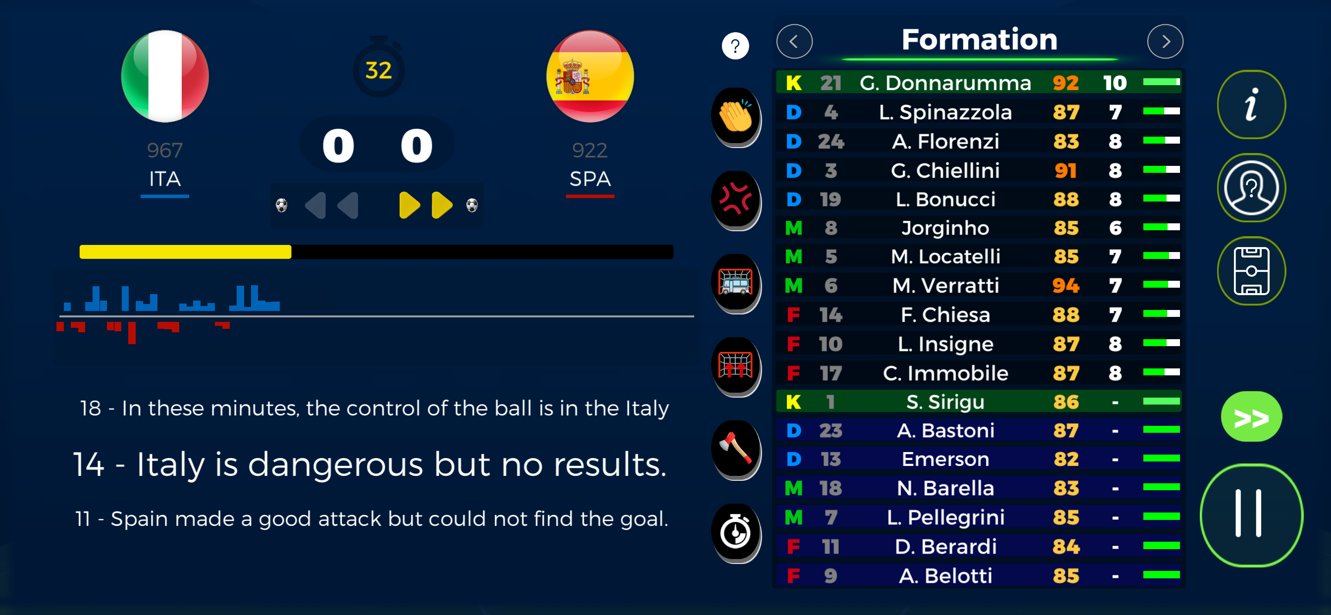 اسکرین شات 5 بازی Game of Euro Football
