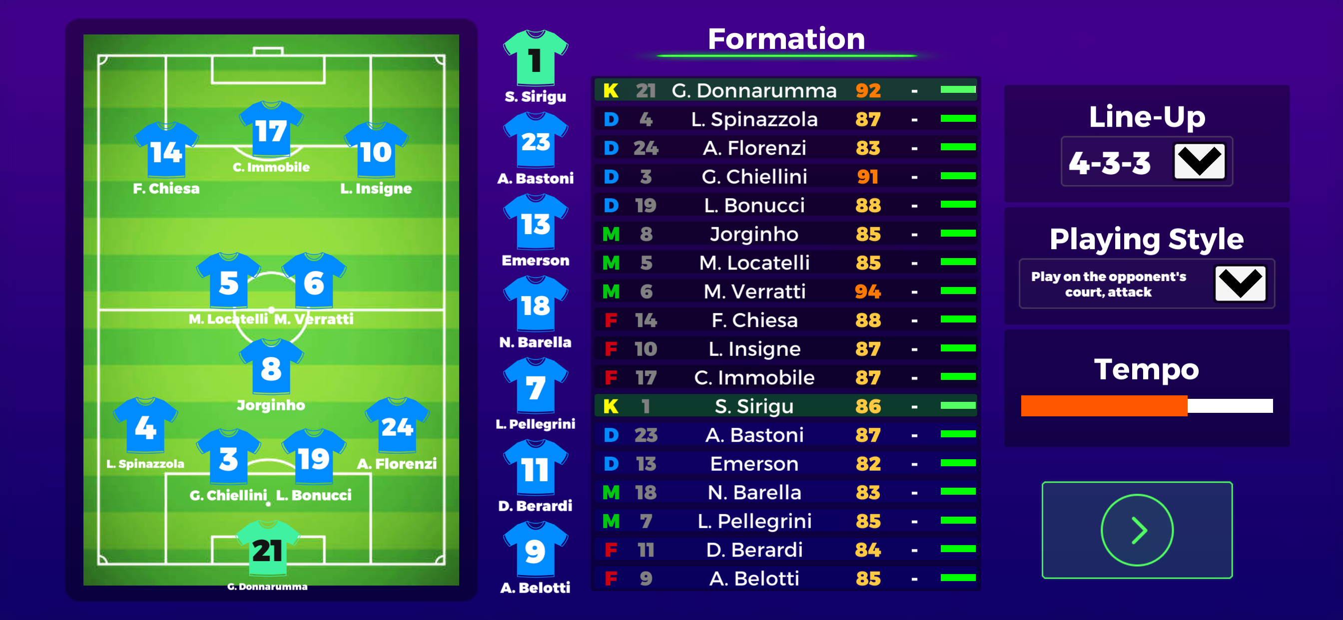 اسکرین شات 2 بازی Game of Euro Football