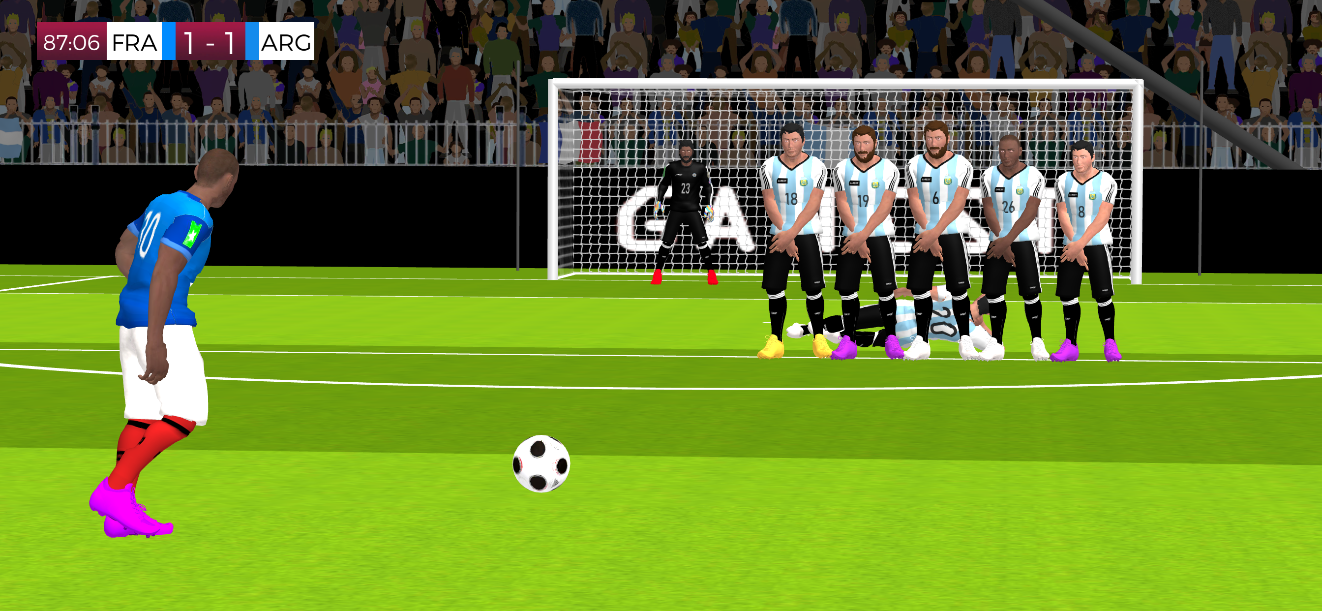 اسکرین شات 1 بازی World Football Cup