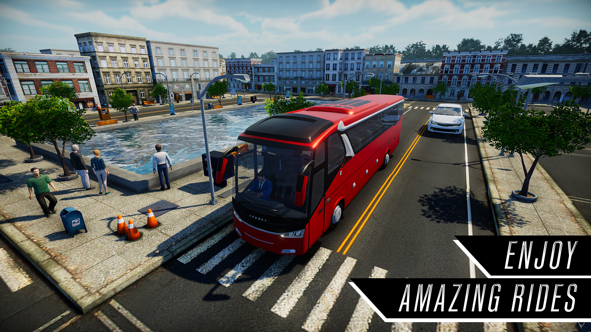 اسکرین شات 4 بازی City Bus Driving Simulator