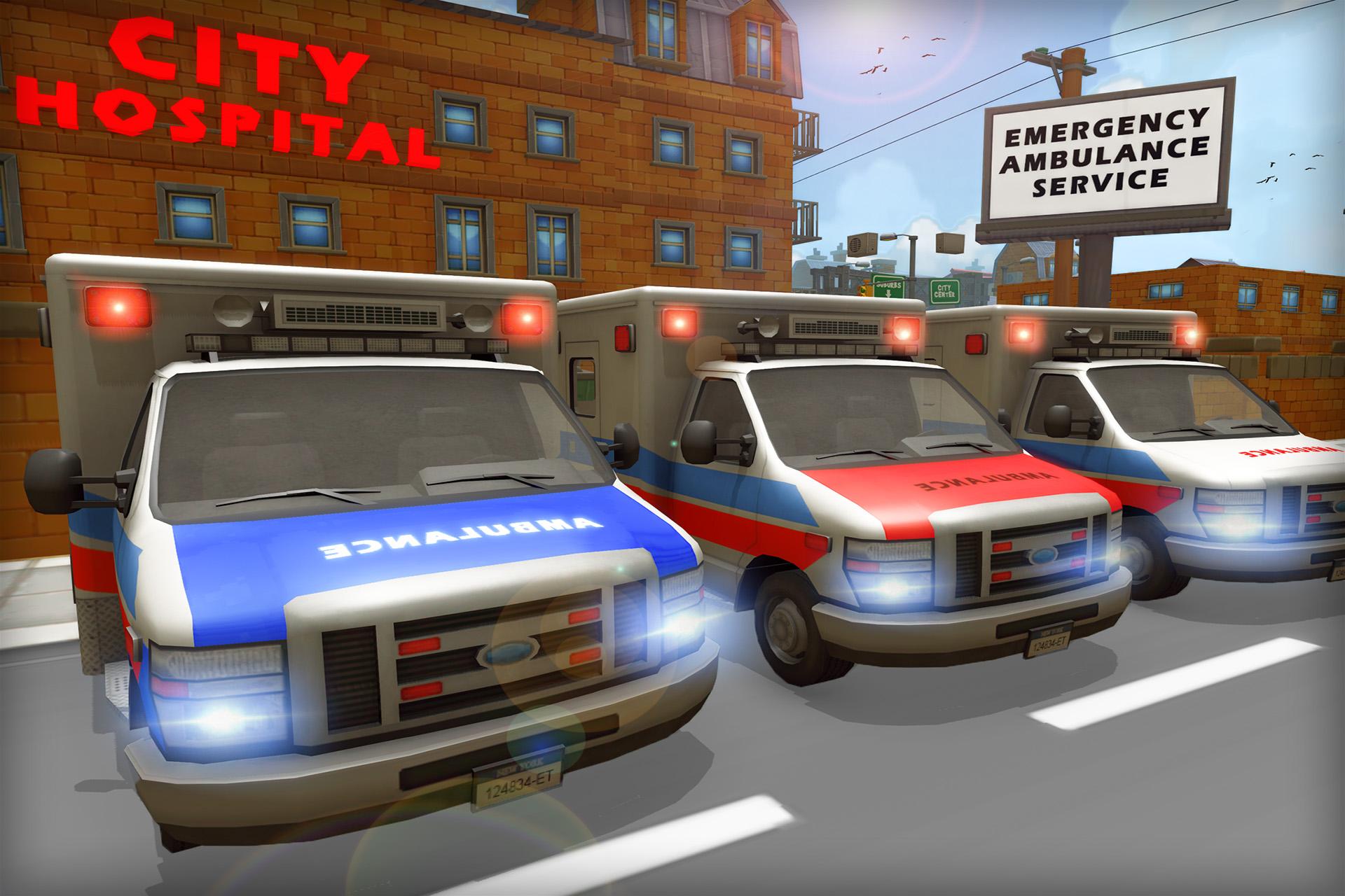 اسکرین شات 3 بازی Emergency Ambulance Rescue 911