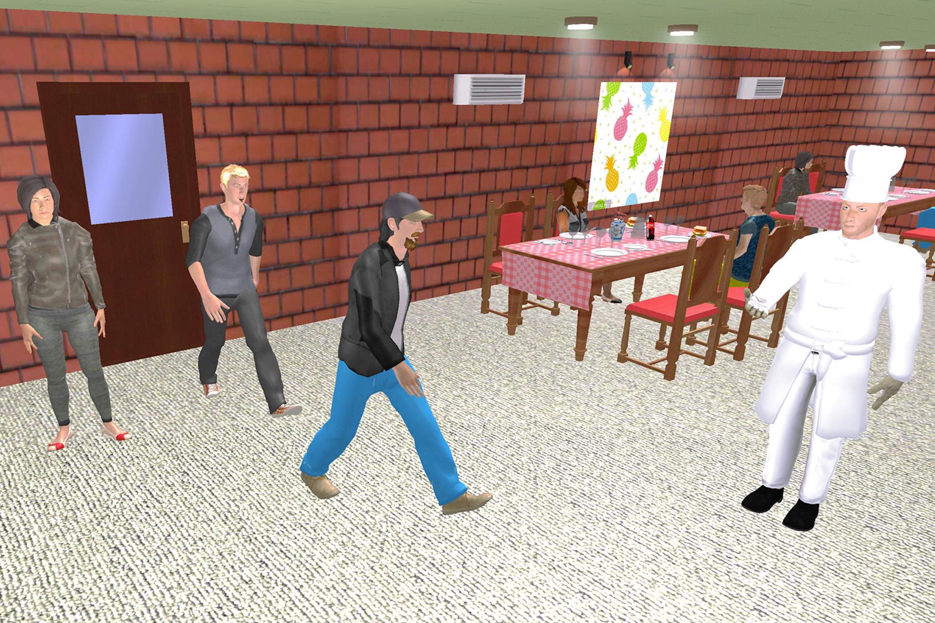 اسکرین شات 4 بازی Kitchen Chef Food Cooking Game