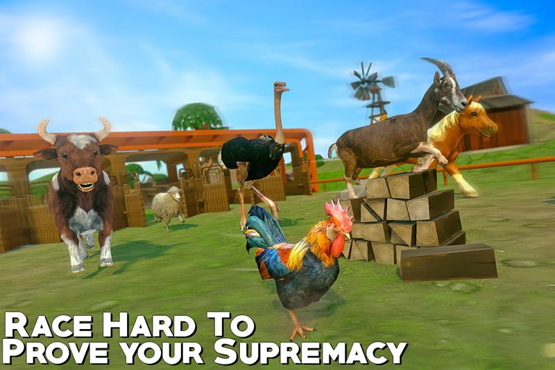 اسکرین شات 3 برنامه Animals Games: Racing & Battle
