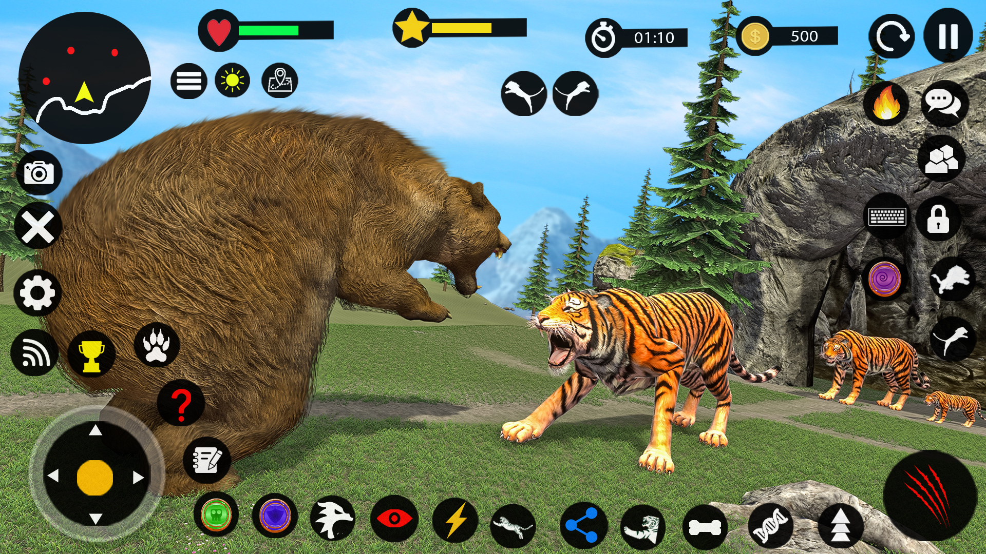 اسکرین شات 5 برنامه Tiger Games: Tiger Sim Offline