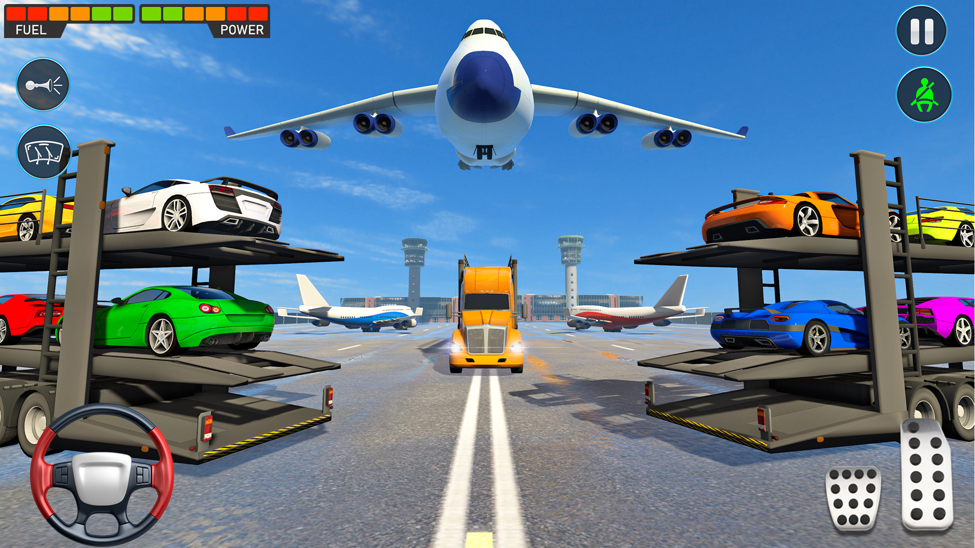 اسکرین شات 1 برنامه Aeroplane Games 3d & Airplane