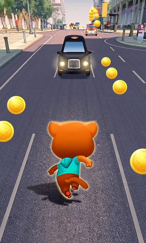 اسکرین شات 1 بازی Pet Cat Endless Run