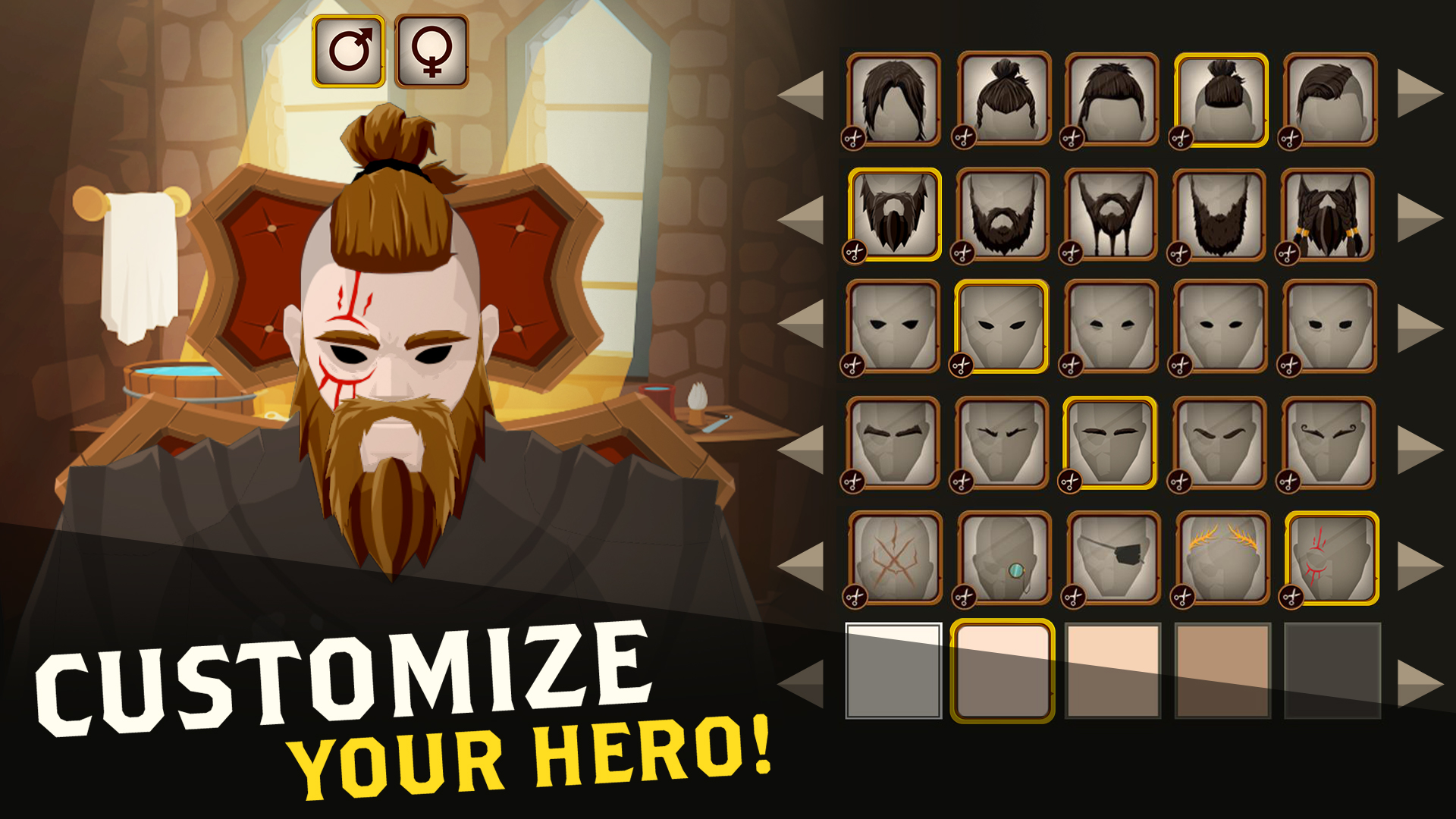 اسکرین شات 1 بازی Questland: RPG Fantasy Game