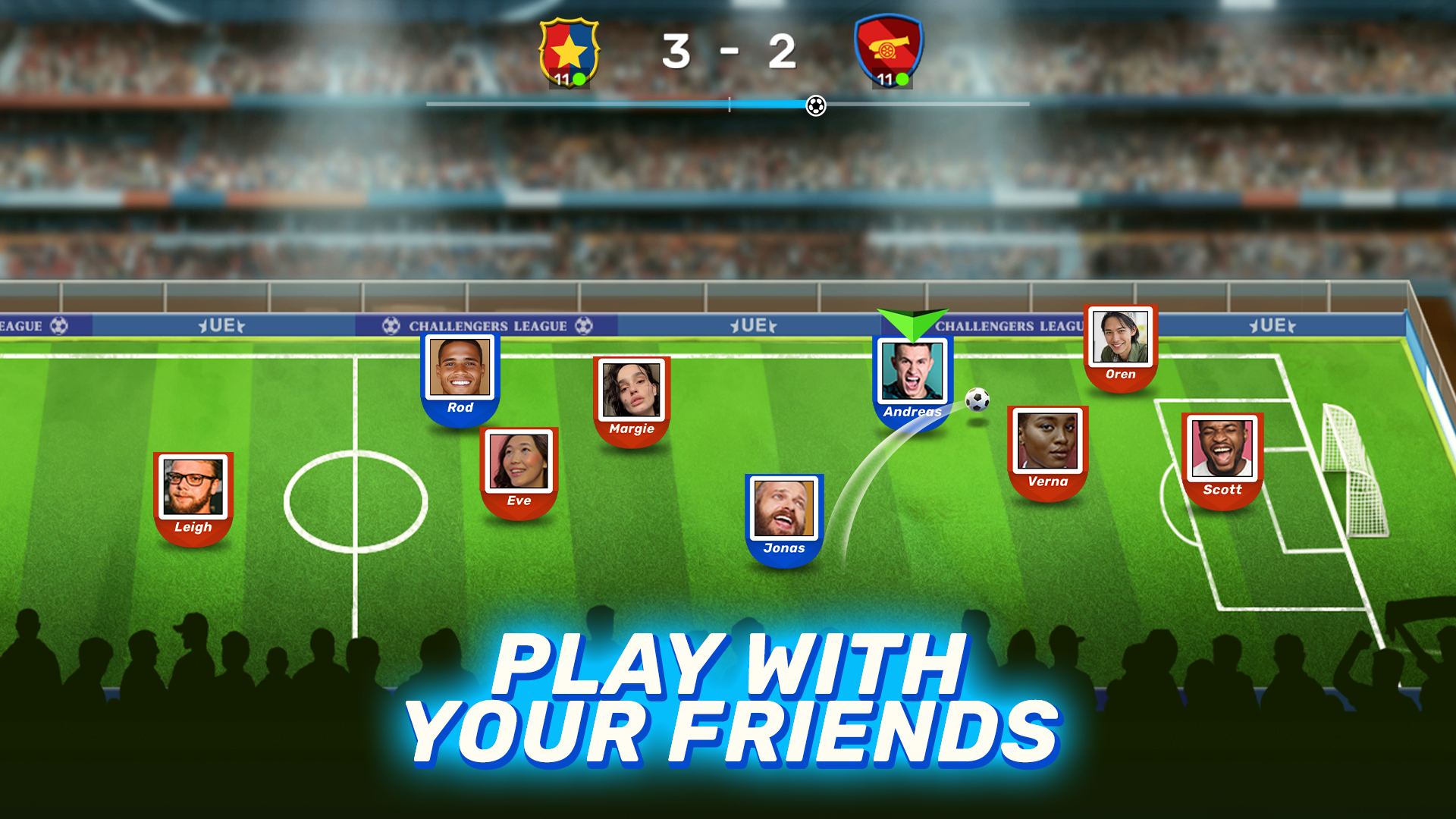 اسکرین شات 5 بازی Soccer Clash: Football Game