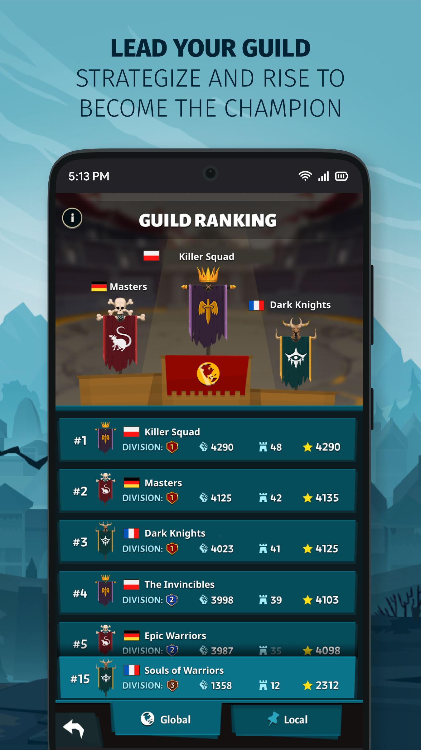 اسکرین شات 5 بازی Slash & Roll: Dice Heroes