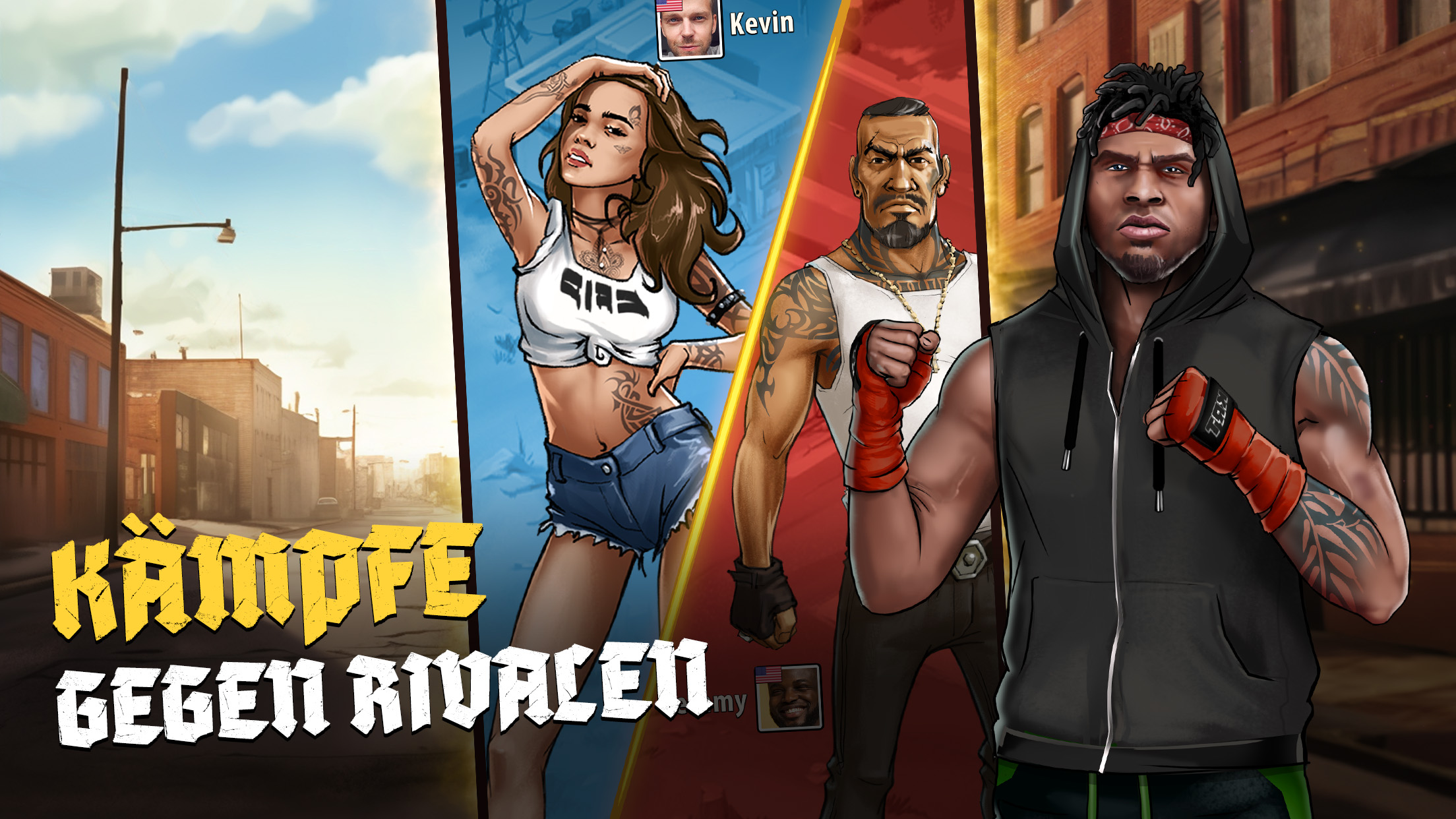 اسکرین شات 4 بازی The Gang: Straßenkriege