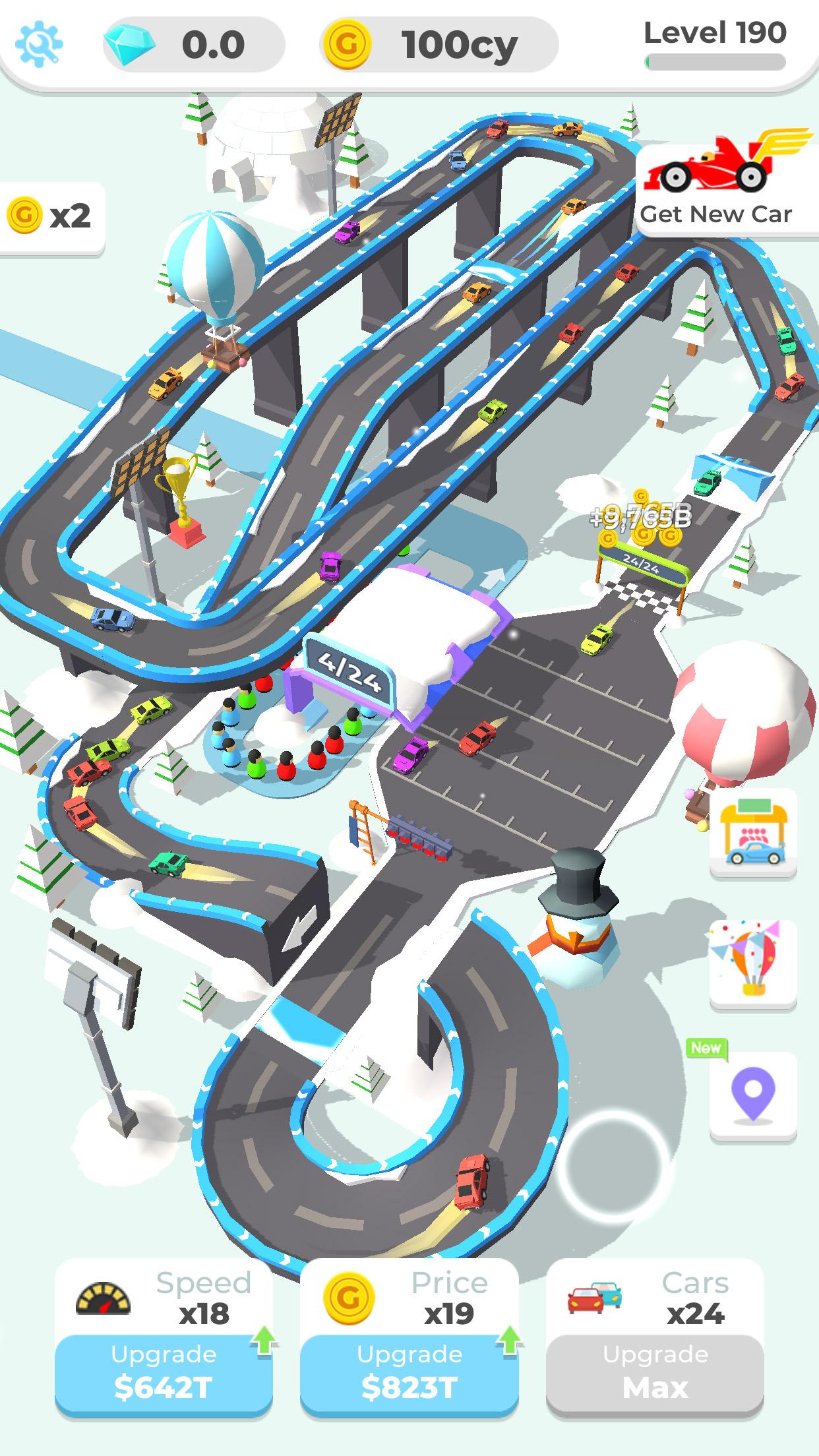 اسکرین شات 3 بازی Idle Racing Tycoon-Car Games