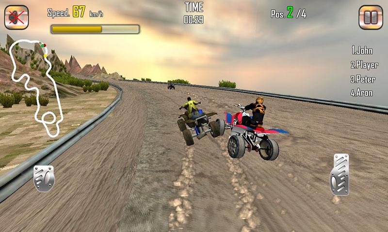 اسکرین شات 4 بازی ATV Quad Bike Racing Game