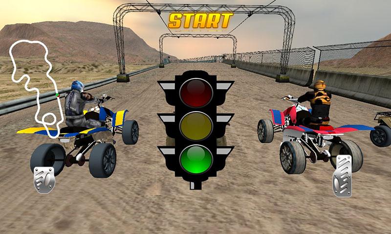 اسکرین شات 2 بازی ATV Quad Bike Racing Game