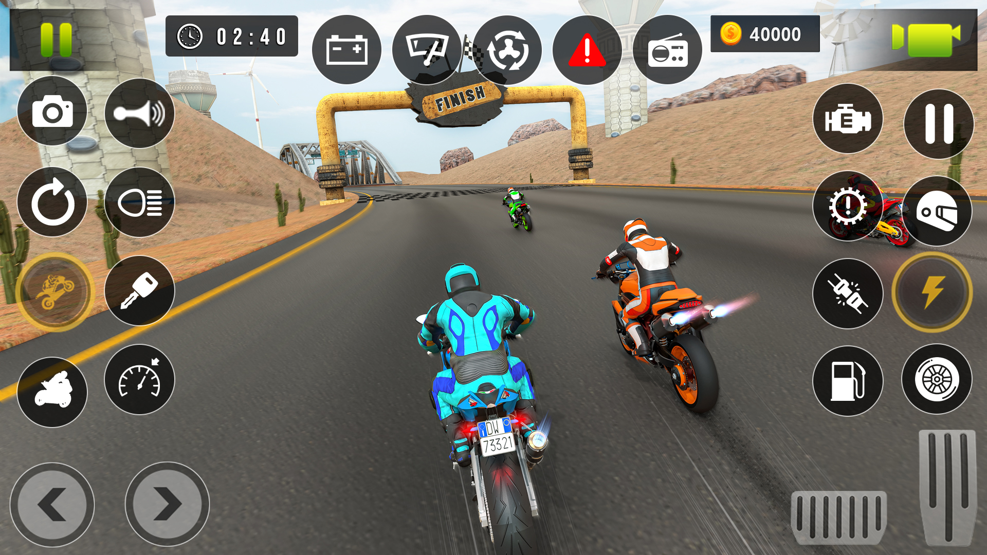 اسکرین شات 5 بازی Bike Racing Games - Bike Game