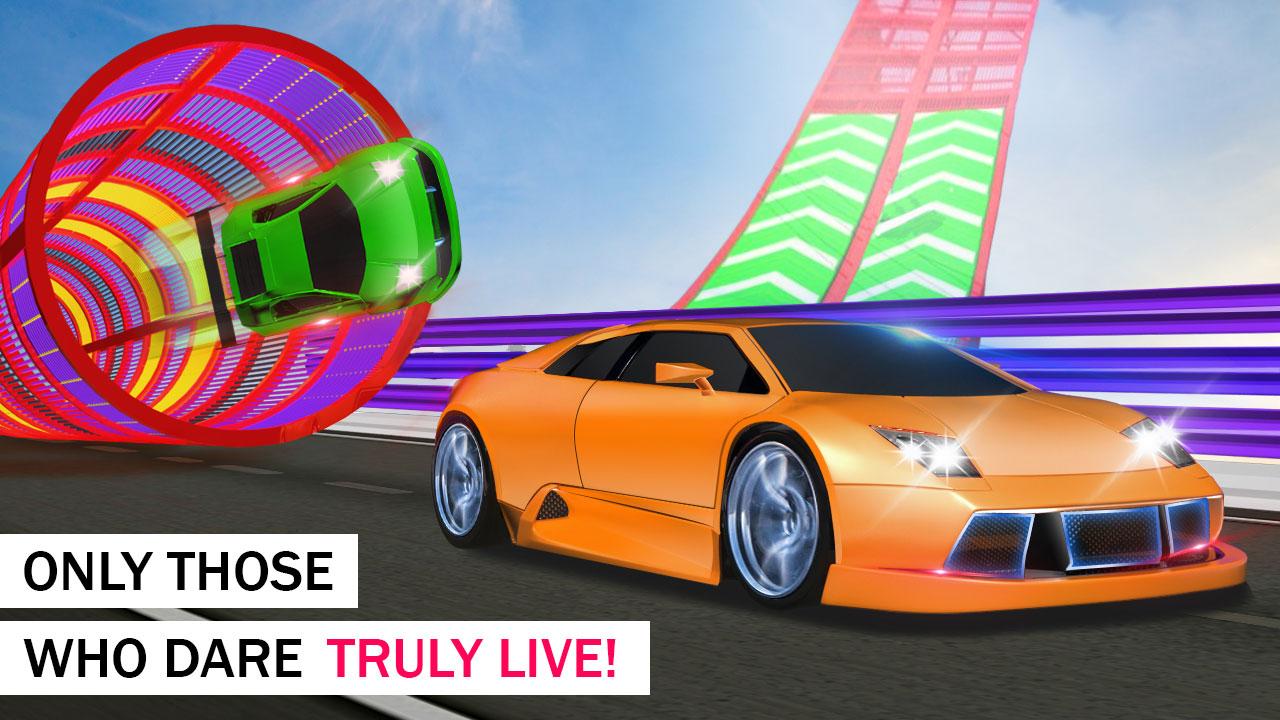 اسکرین شات 4 برنامه Ramp Car Racing - Car Games