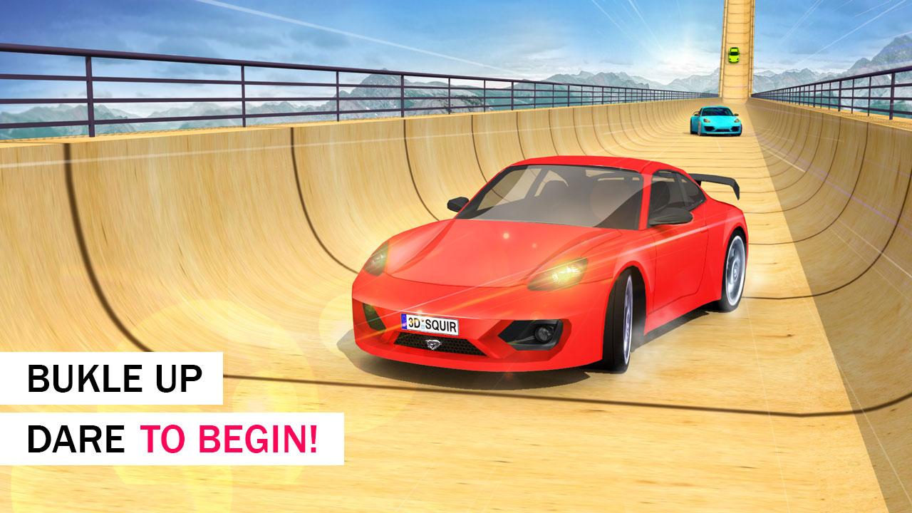 اسکرین شات 1 برنامه Ramp Car Racing - Car Games