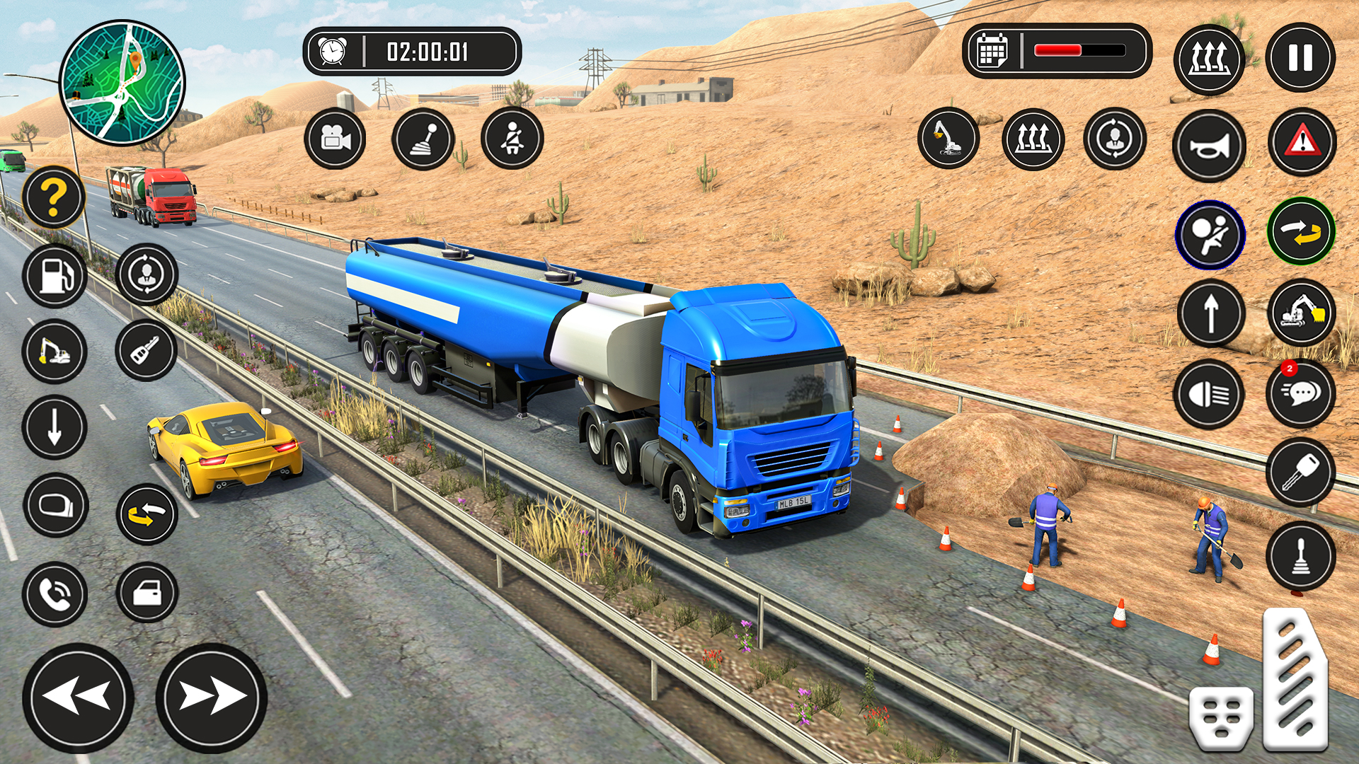 اسکرین شات 1 برنامه Truck Simulator - Truck Games