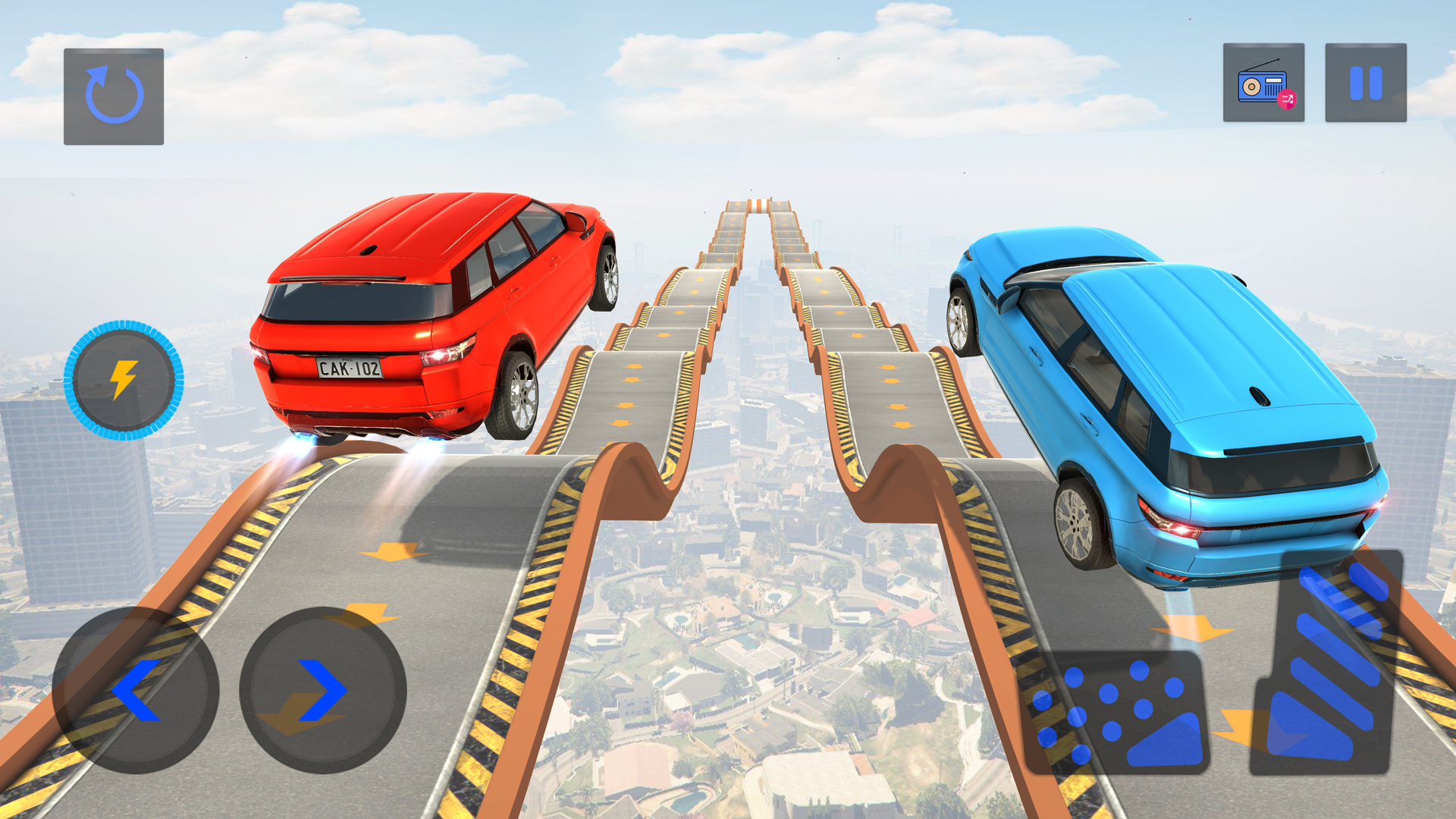 اسکرین شات 2 بازی Car Games - Crazy Car Stunts