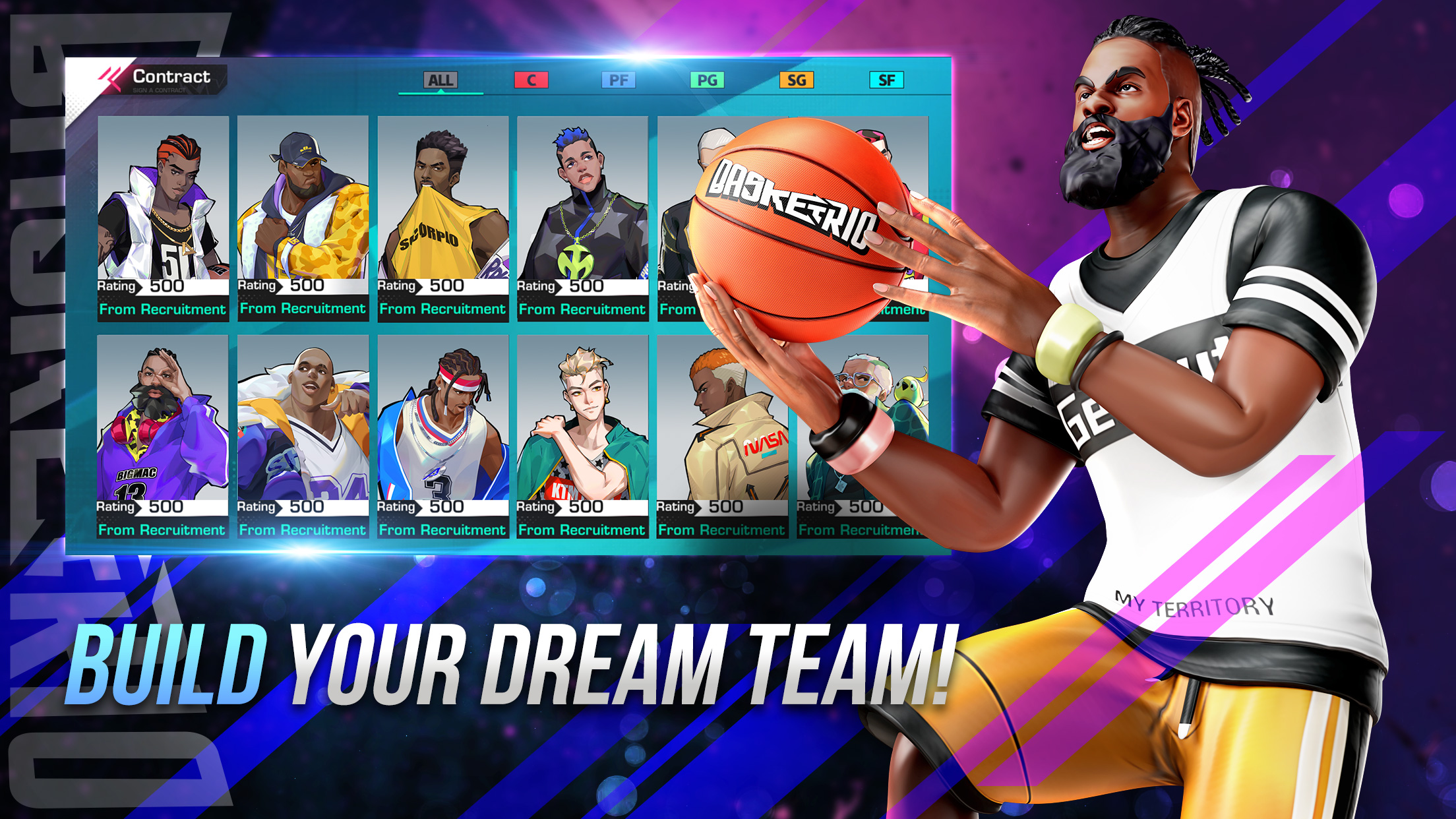 اسکرین شات 3 بازی Basketrio - Allstar Streetball